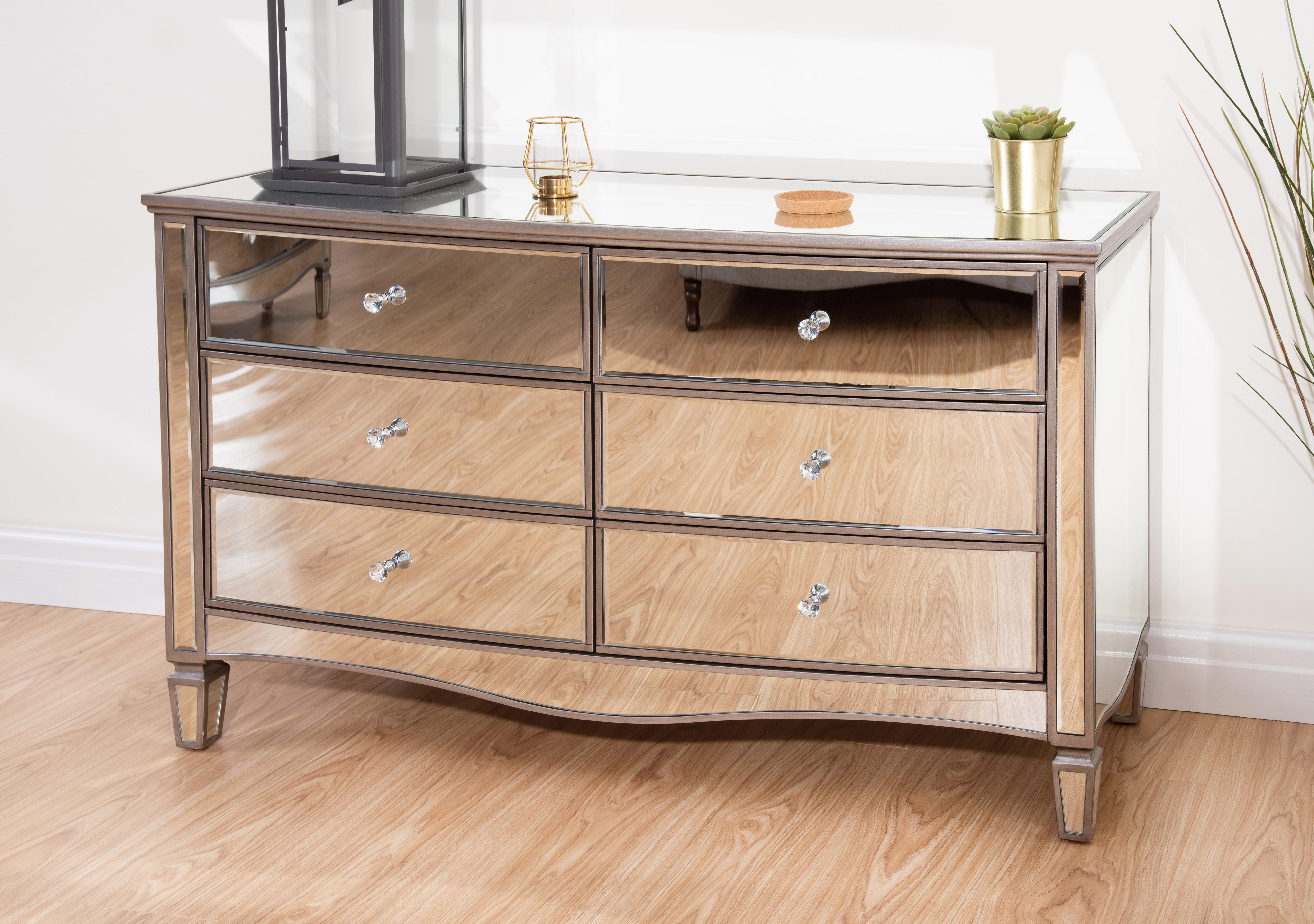 Chiara 6 Drawer Wide Chest in  on Furniture Village