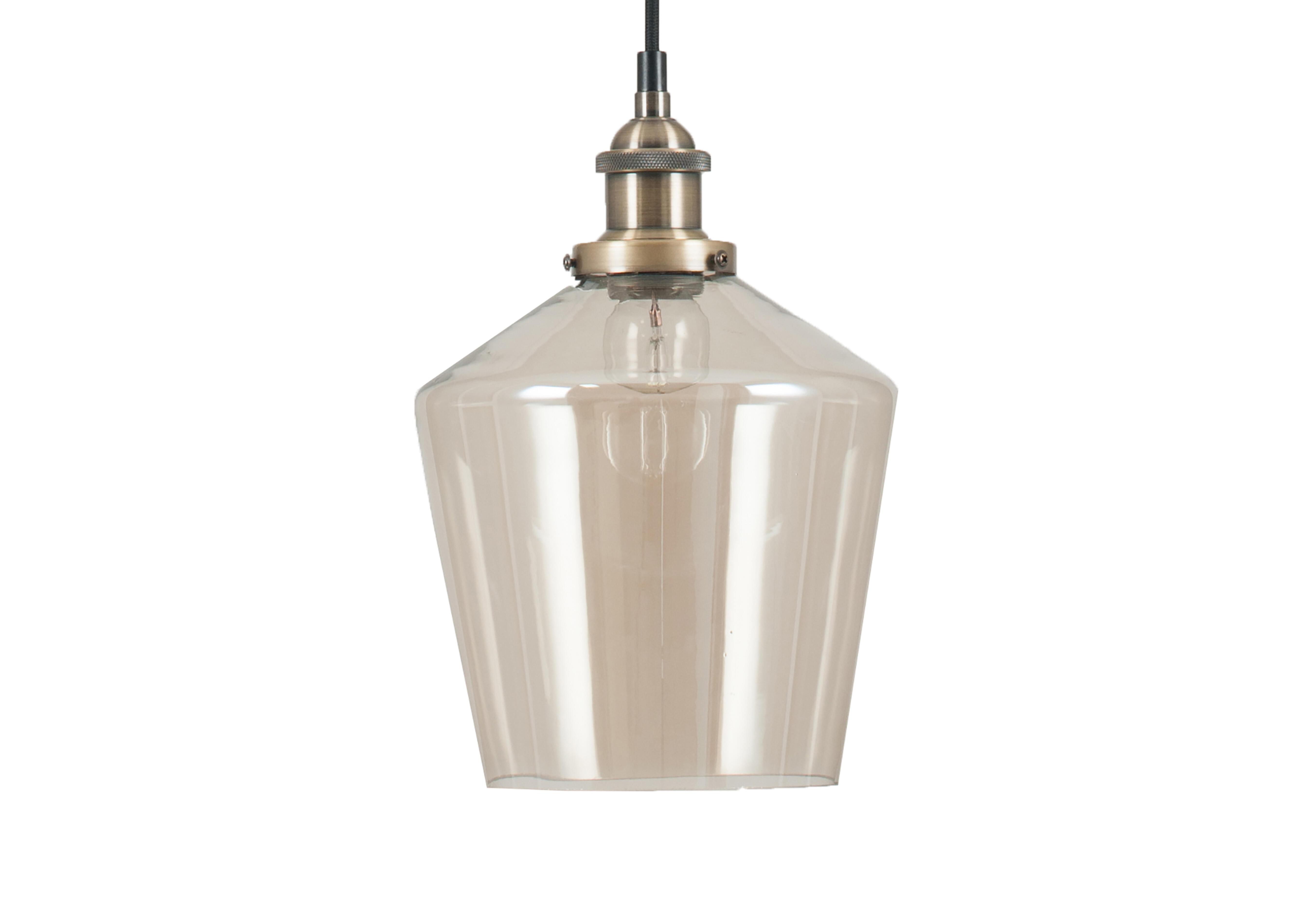Claretta Tapered 1 Light Pendant in  on Furniture Village