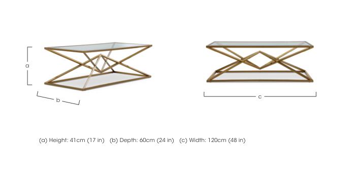 Claridge Coffee Table in  on Furniture Village