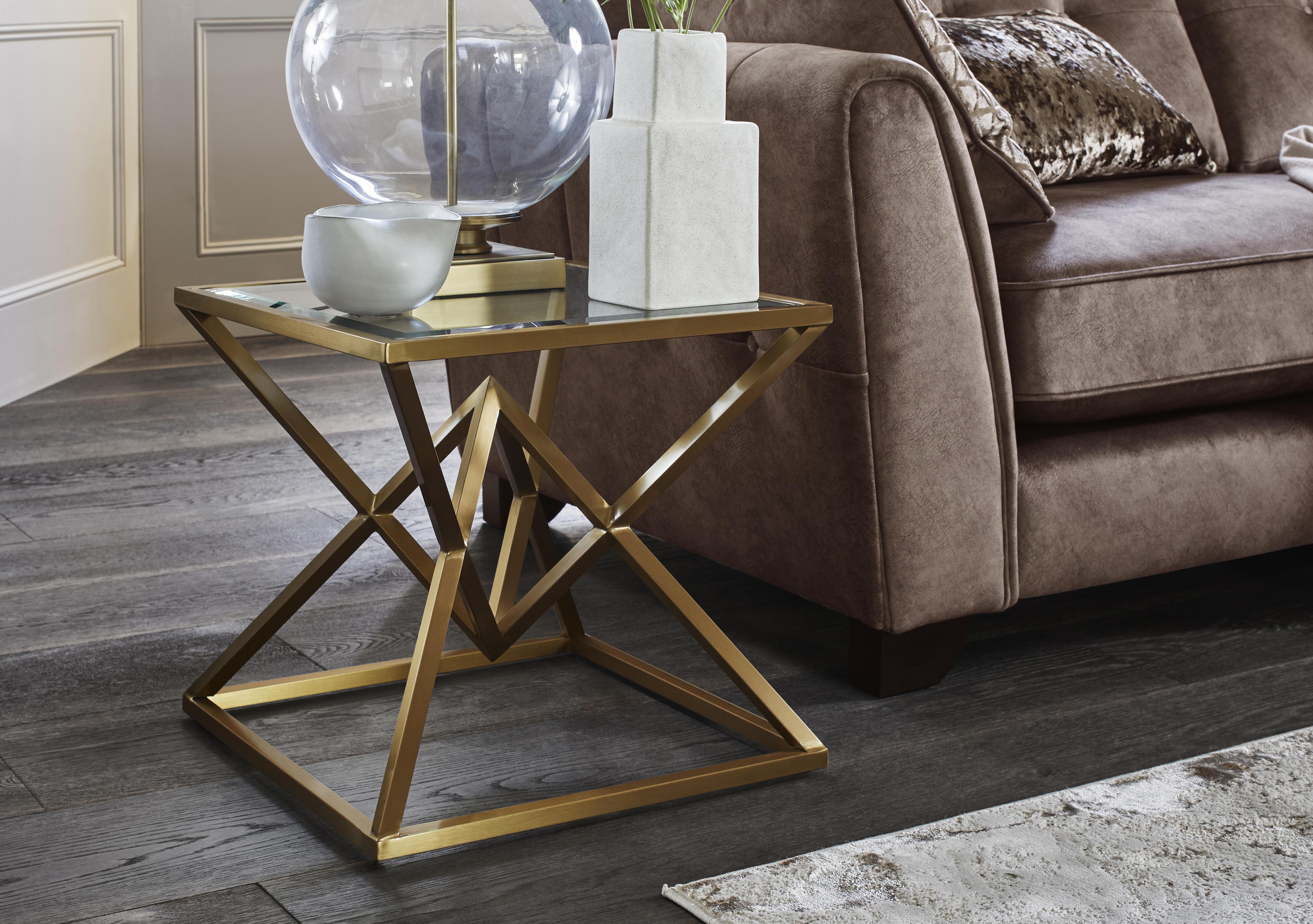 Claridge Square Lamp Table in  on Furniture Village