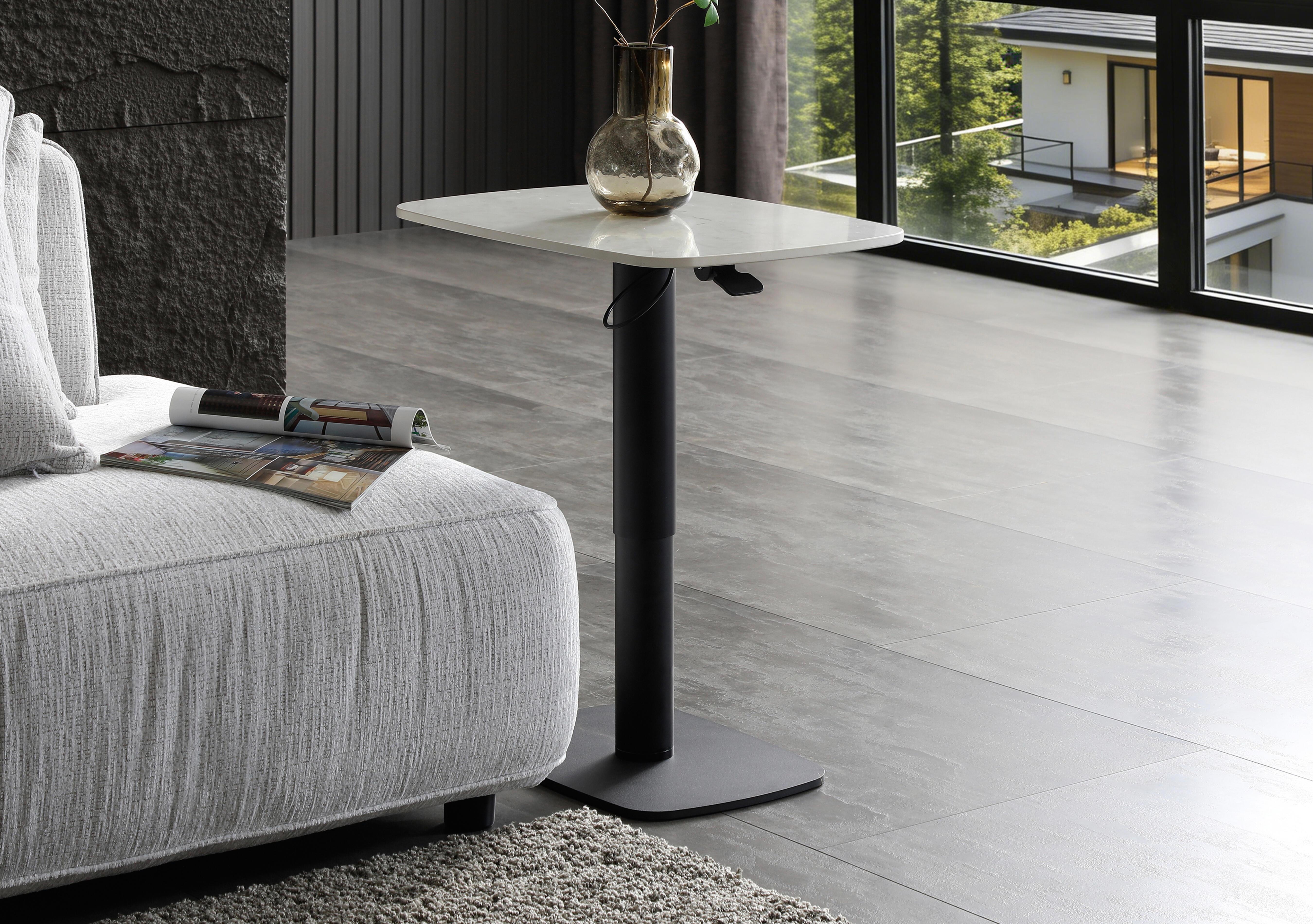 Clio Gas Lift Sofa Table in  on Furniture Village