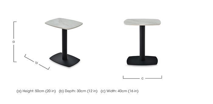 Clio Side Table in  on Furniture Village