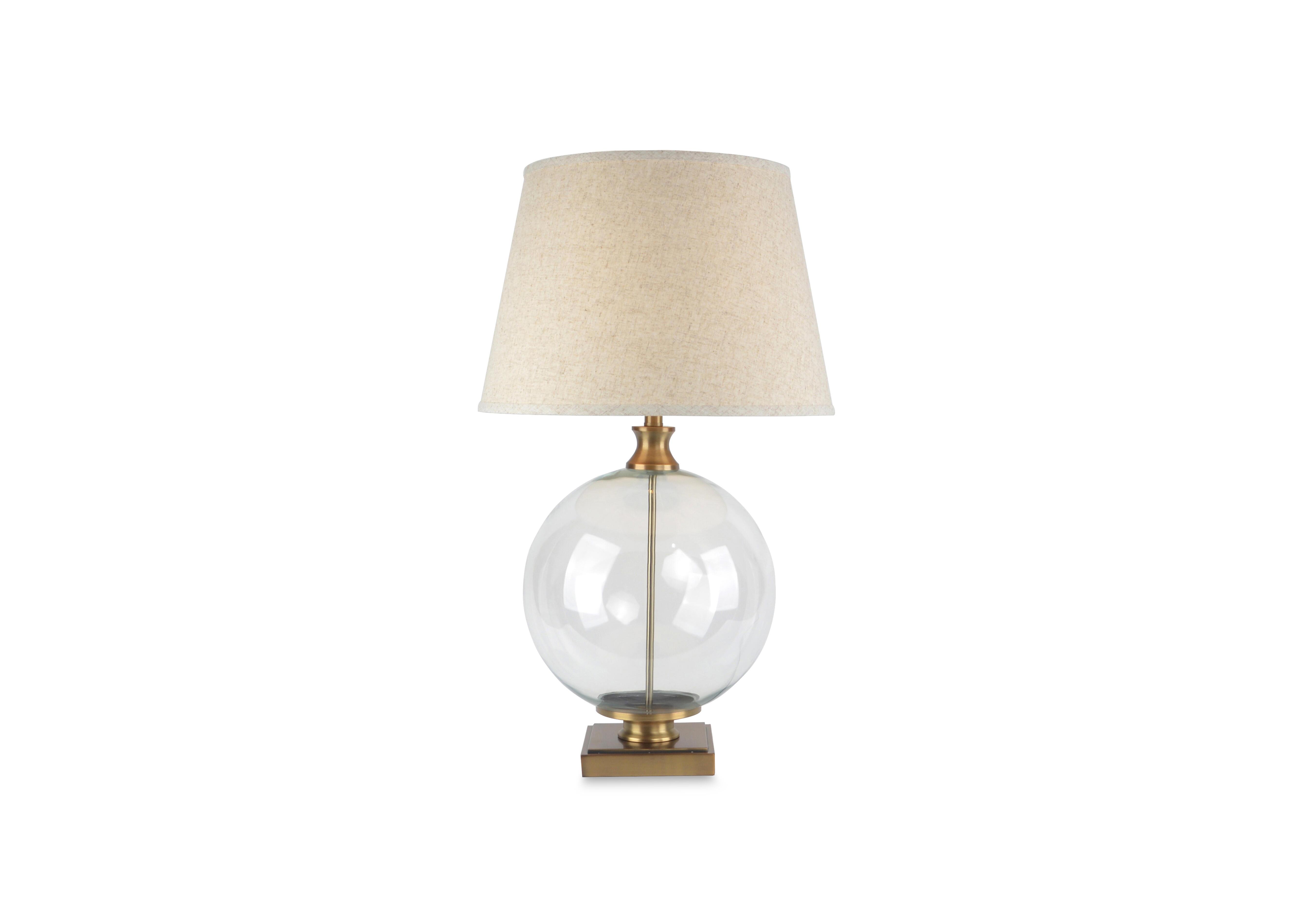 Clario Orb Table Lamp in  on Furniture Village