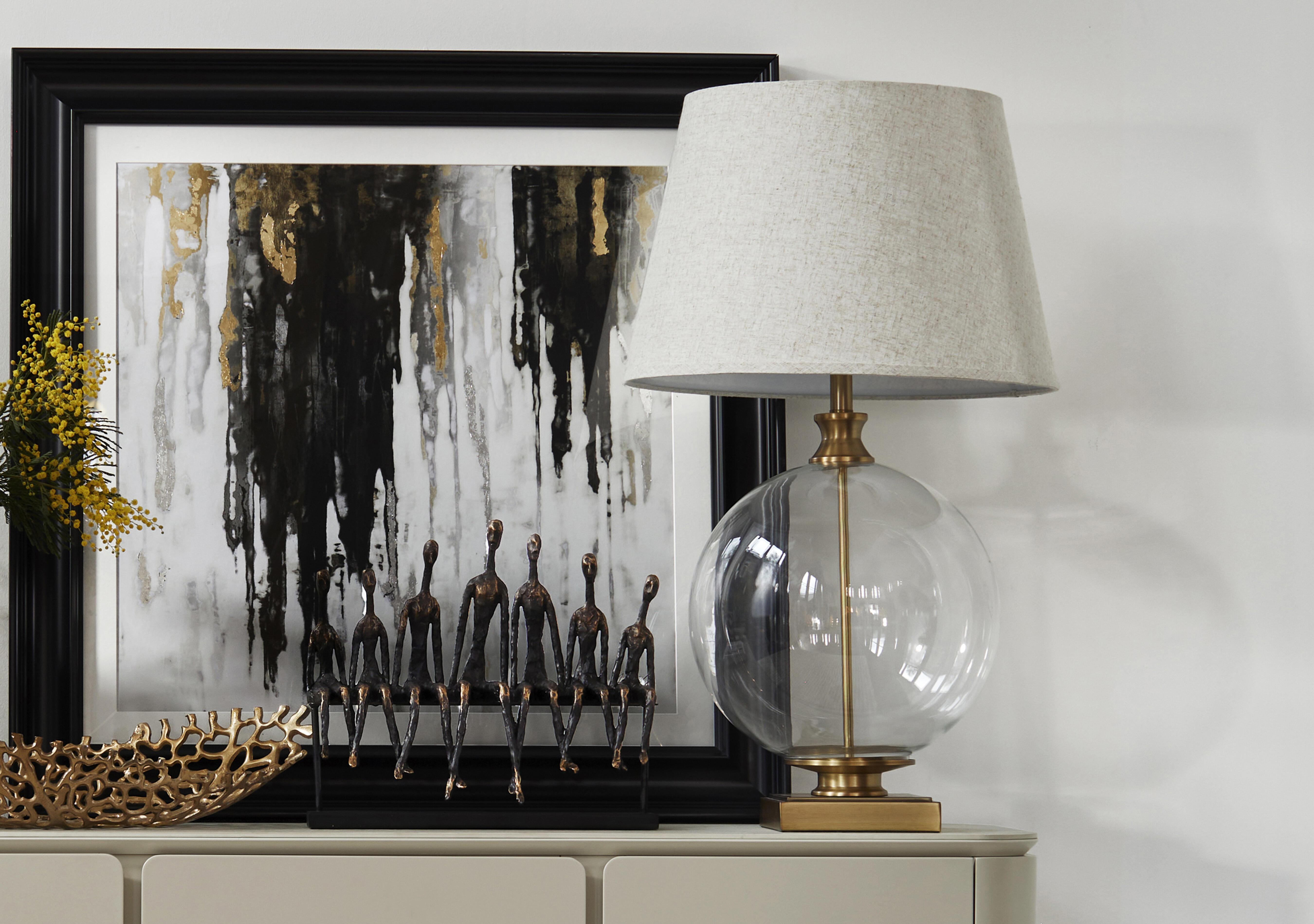 Clario Orb Table Lamp in  on Furniture Village