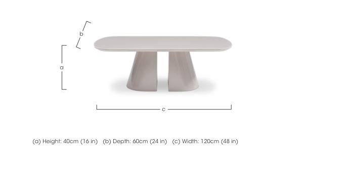 Cashmere Coffee Table in  on Furniture Village