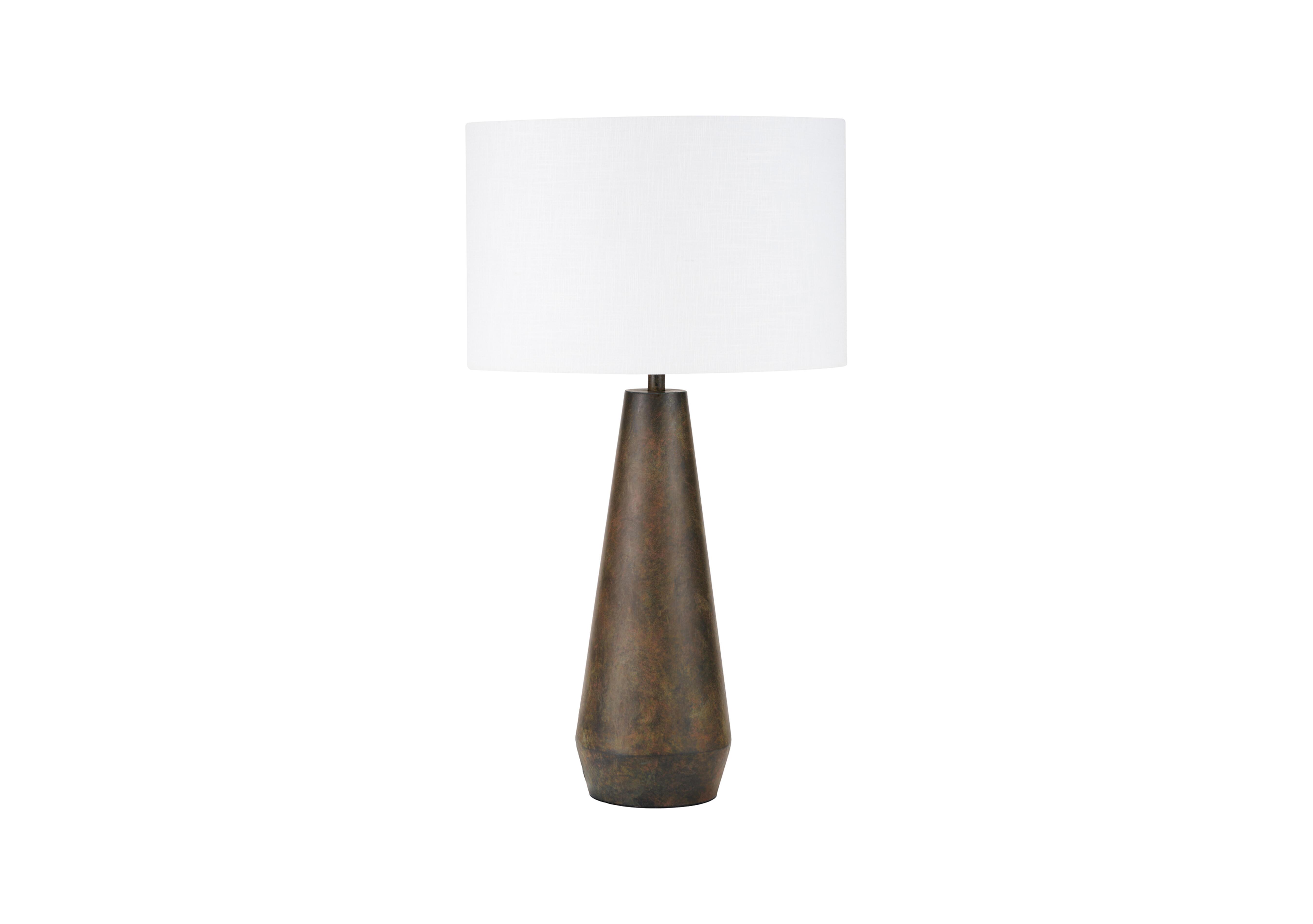 Conelle Metal Table Lamp in  on Furniture Village