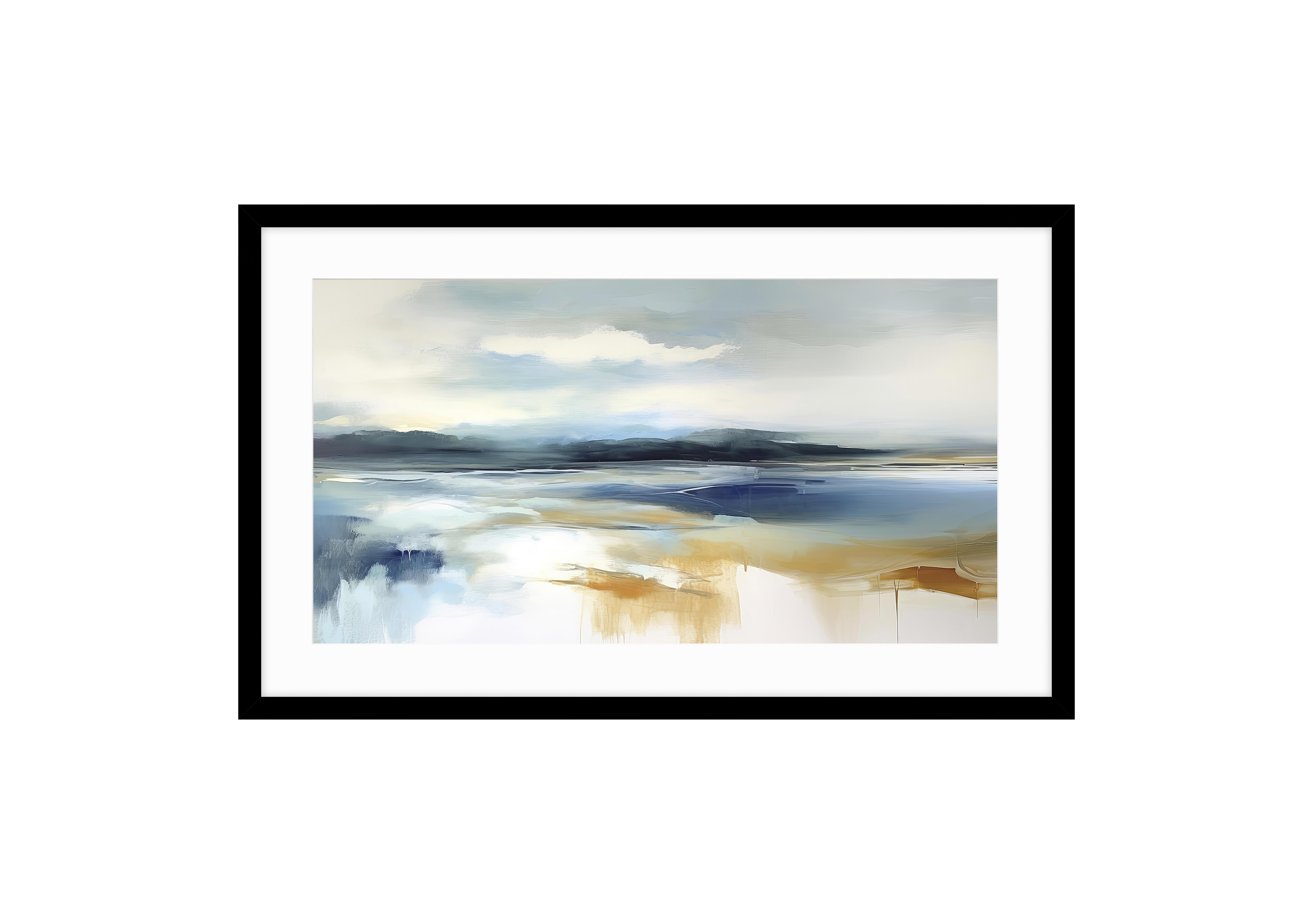 Coastline Elegance Framed Art in  on Furniture Village