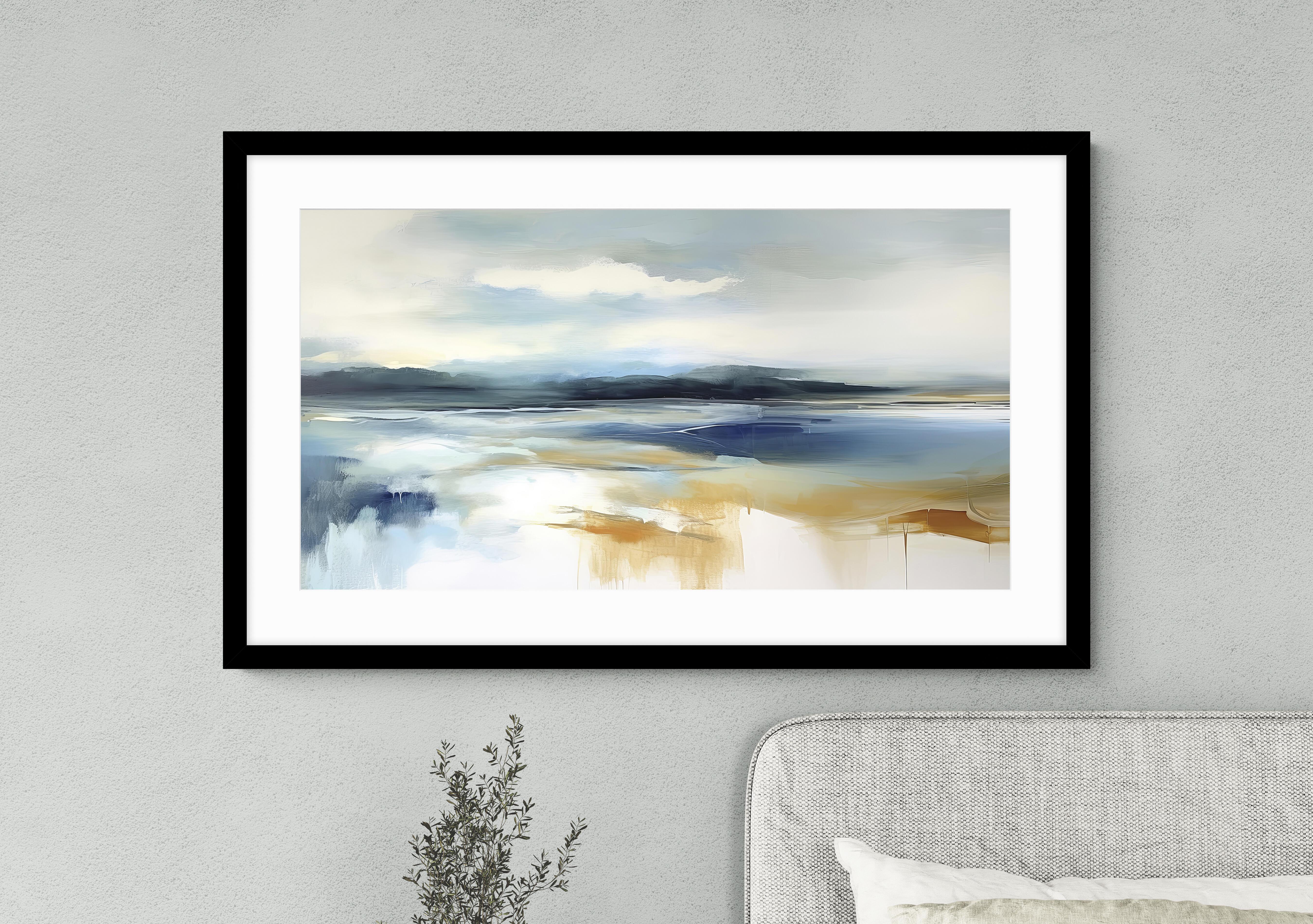 Coastline Elegance Framed Art in  on Furniture Village