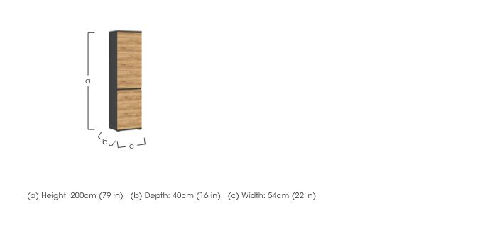 Cohen Wardrobe in  on Furniture Village