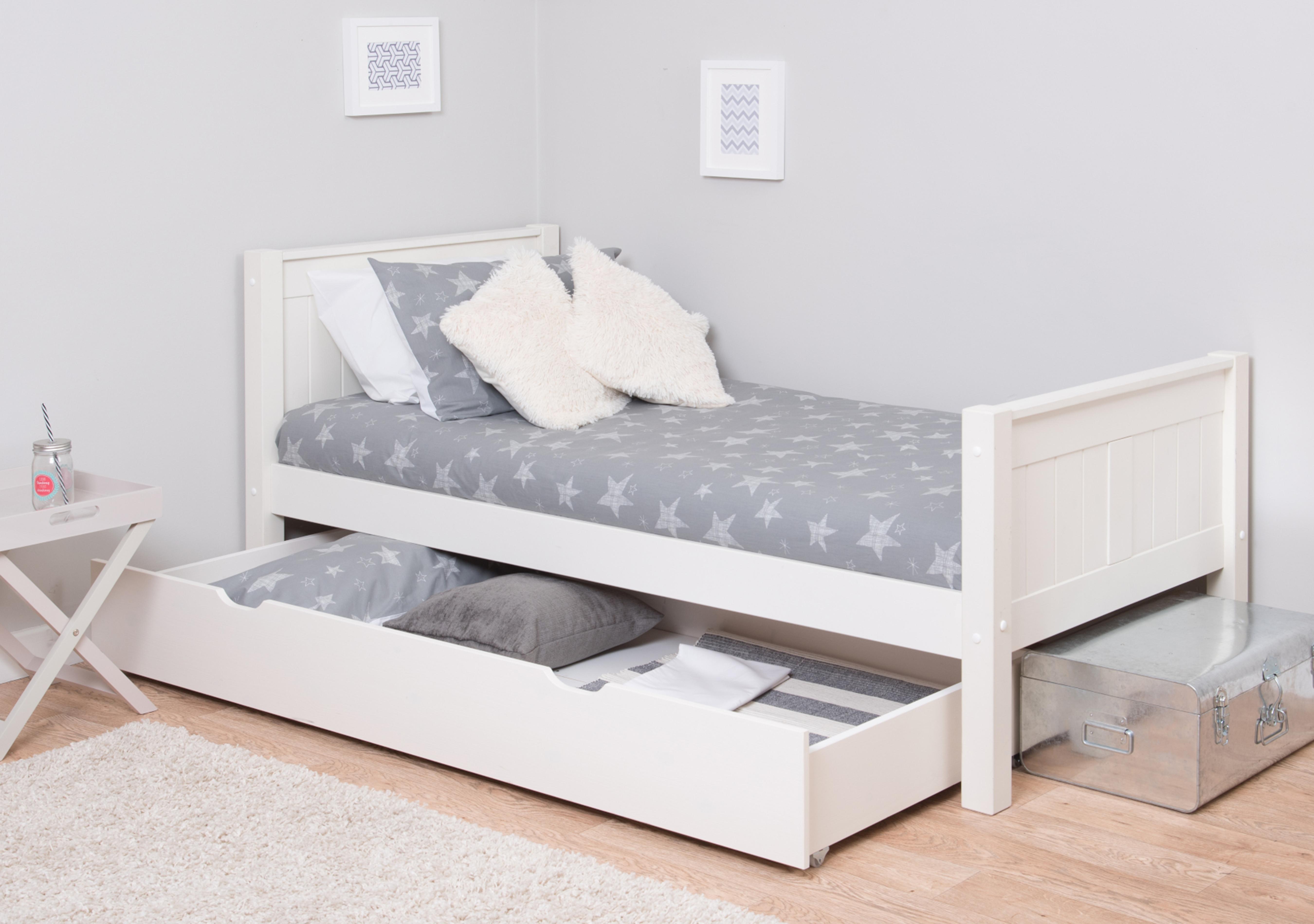 Cooper Single Bed with Trundle Drawer in  on Furniture Village