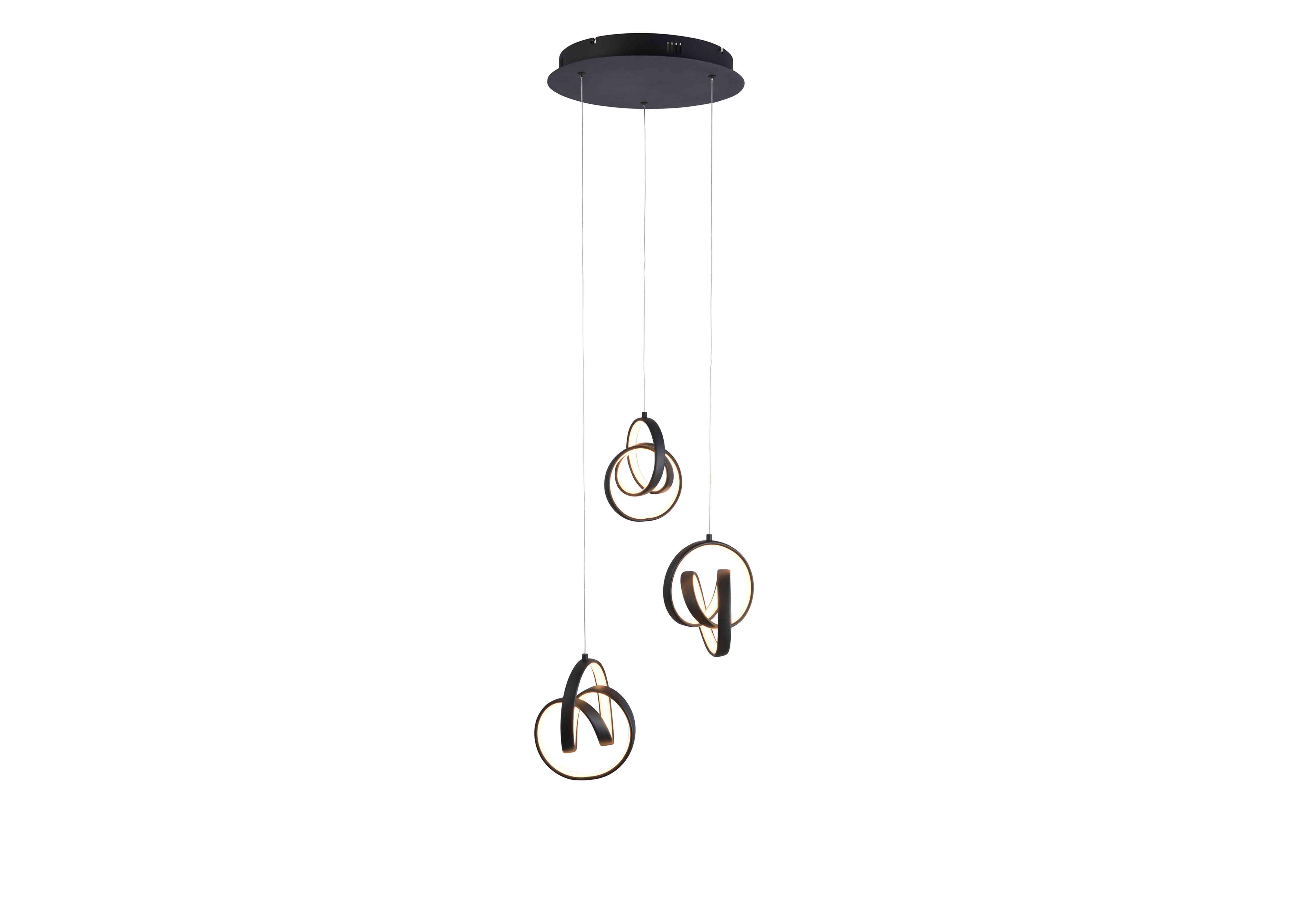 Cosma 3 Light Pendant in  on Furniture Village