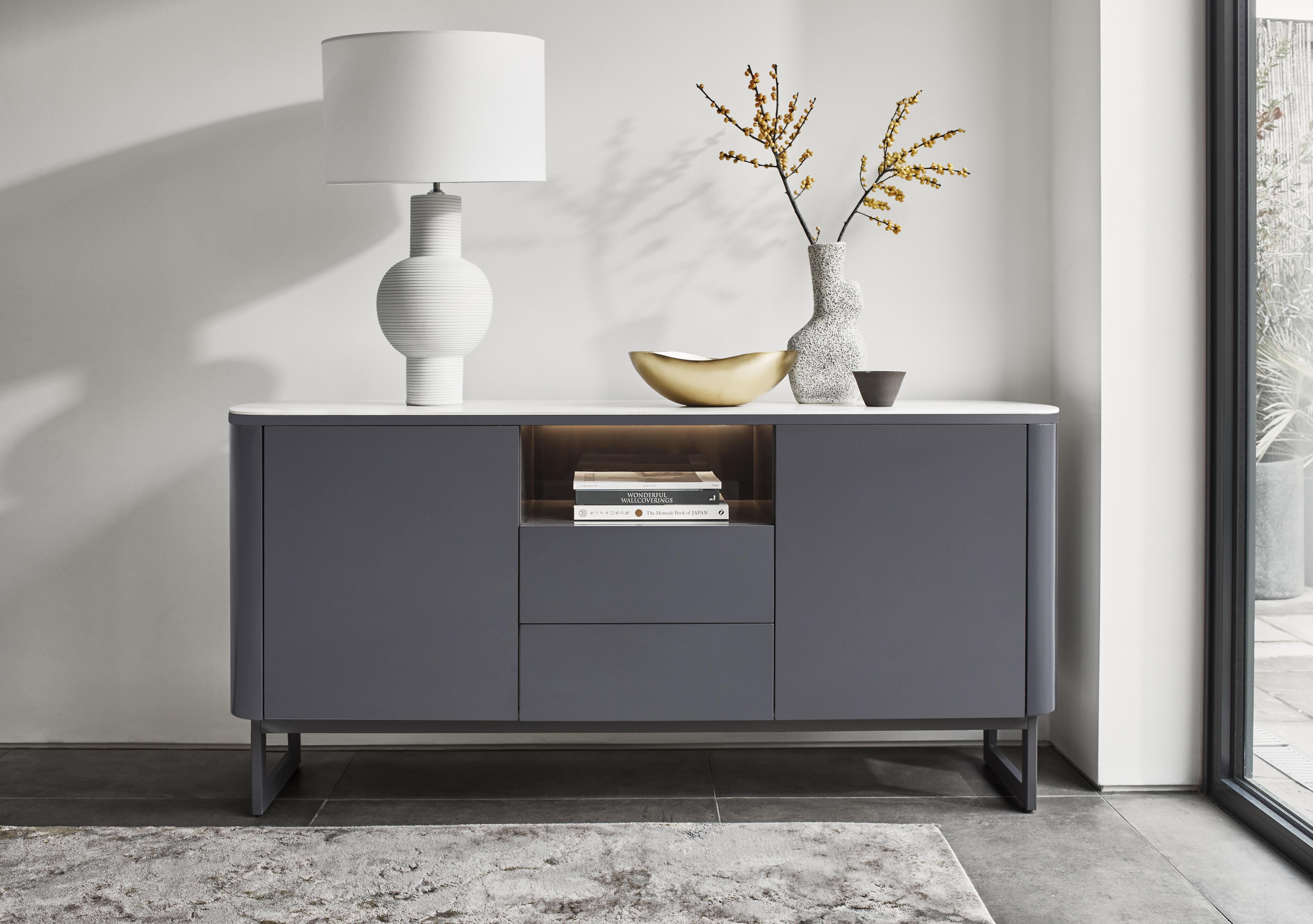 Carrera 2 Door 2 Drawer Sideboard in  on Furniture Village