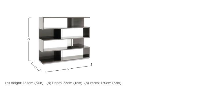 Corrado Bookcase in  on Furniture Village