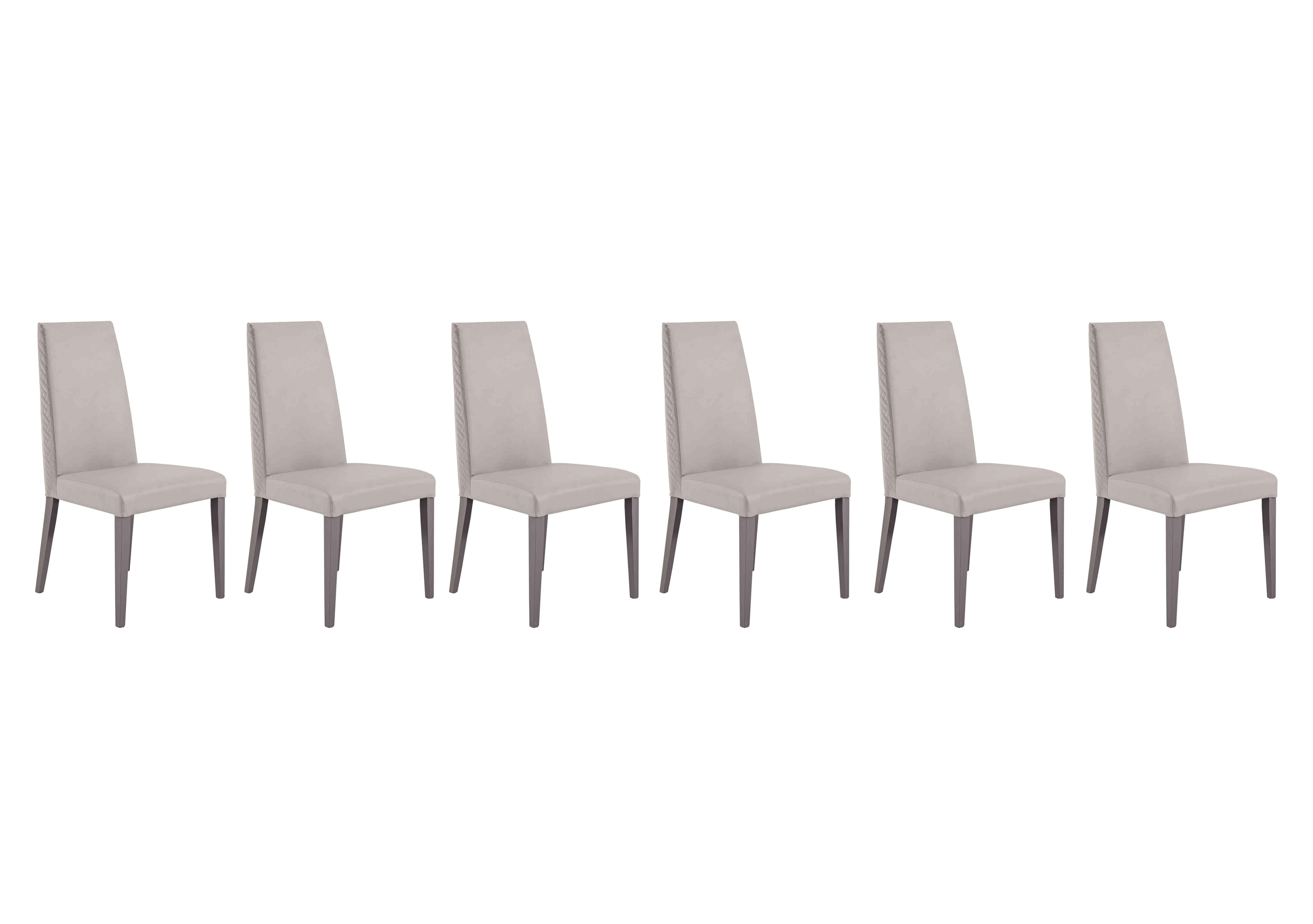 Cristina Set of 6 Dining Chairs in  on Furniture Village