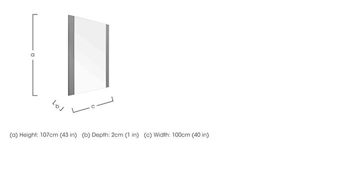 Cristina Mirror in  on Furniture Village