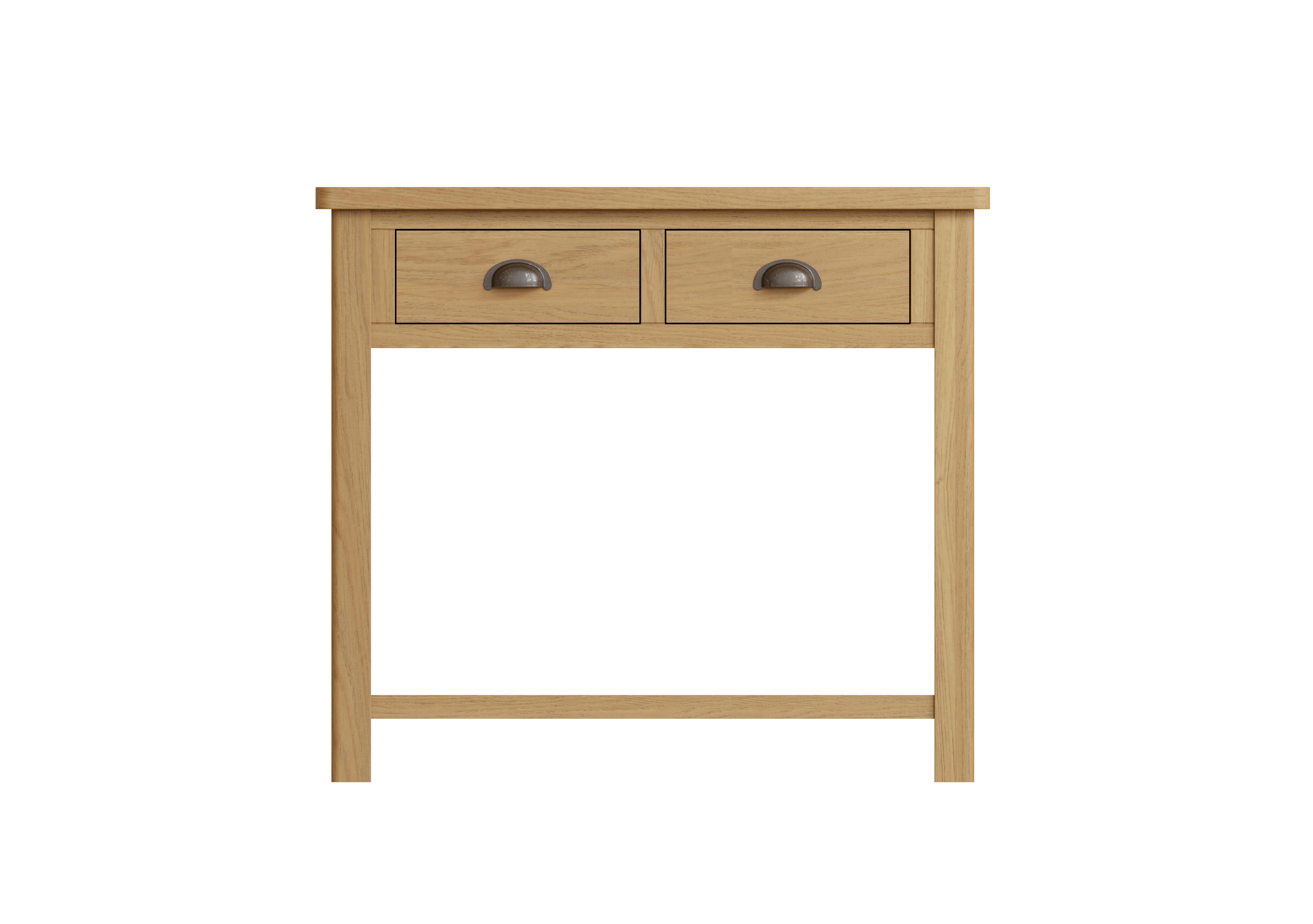 Carson Oak Console Table in  on Furniture Village