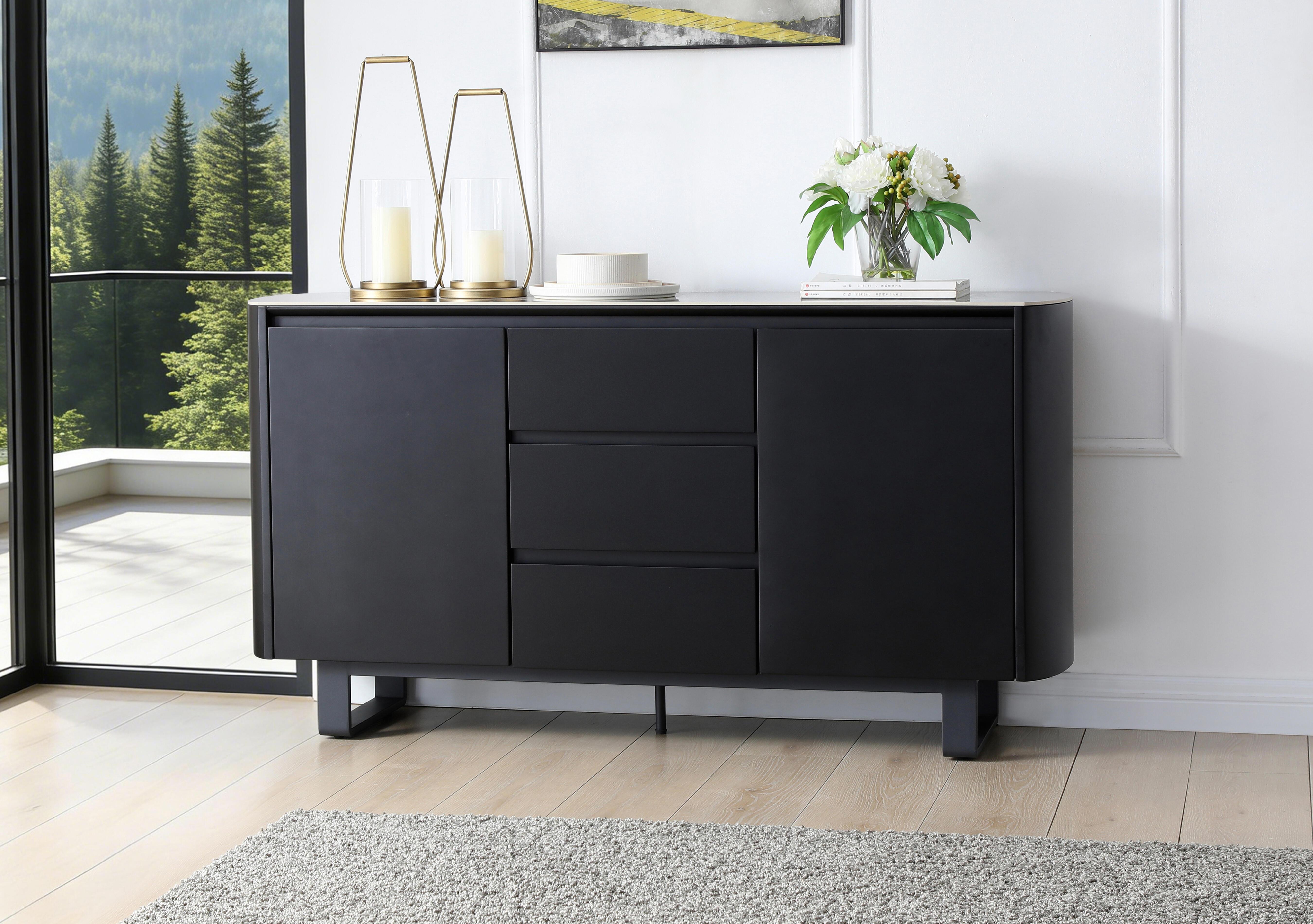 Cupra 2 Door 3 Drawer Sideboard in  on Furniture Village