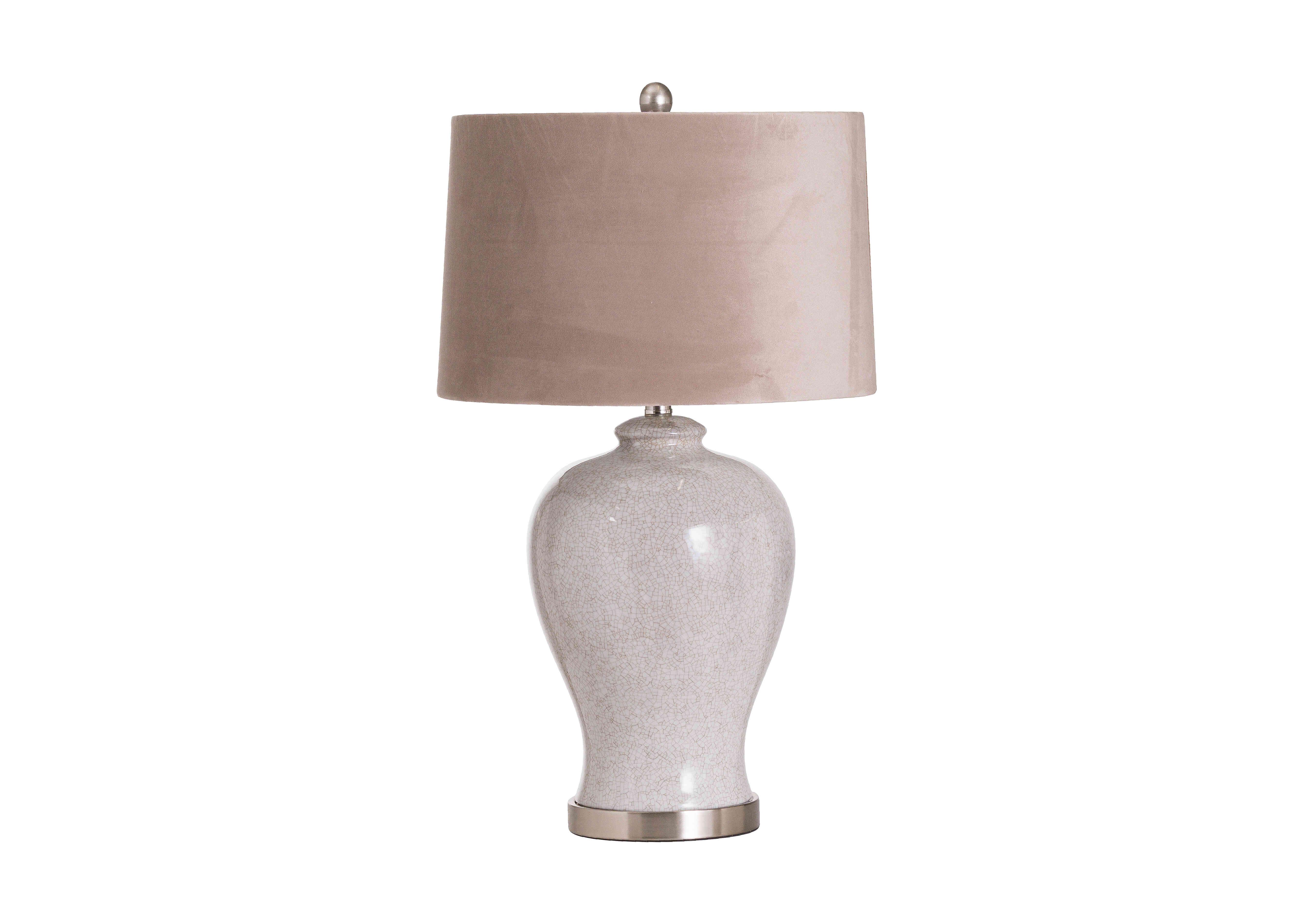Dara Table Lamp in  on Furniture Village
