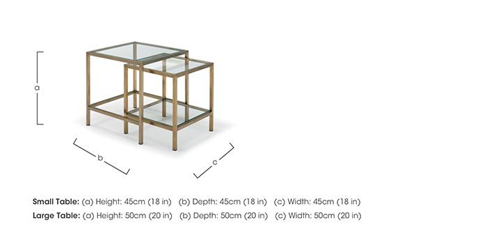 Dekko Nest of Tables in  on Furniture Village