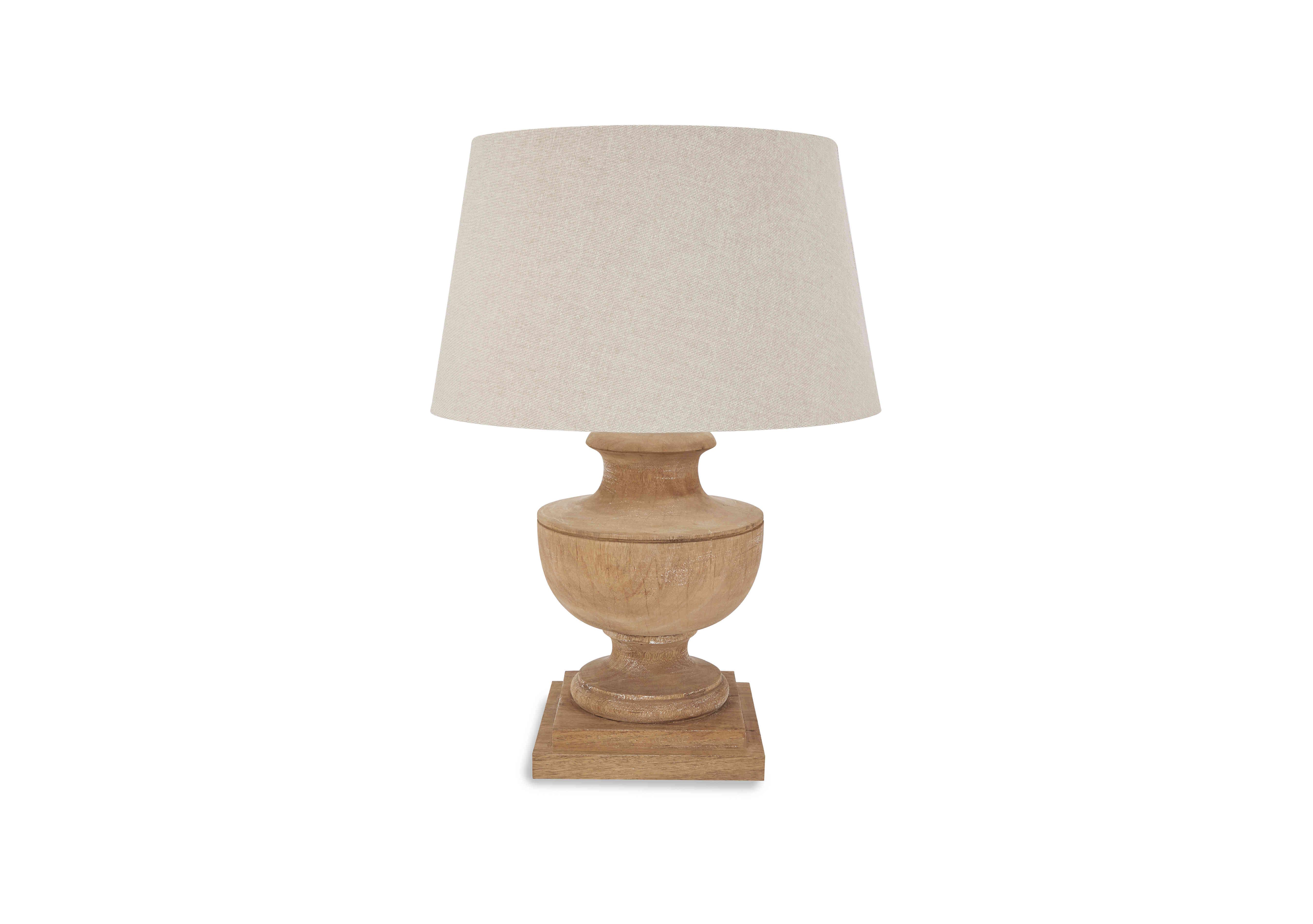 Delaney Urn Table Lamp in  on Furniture Village