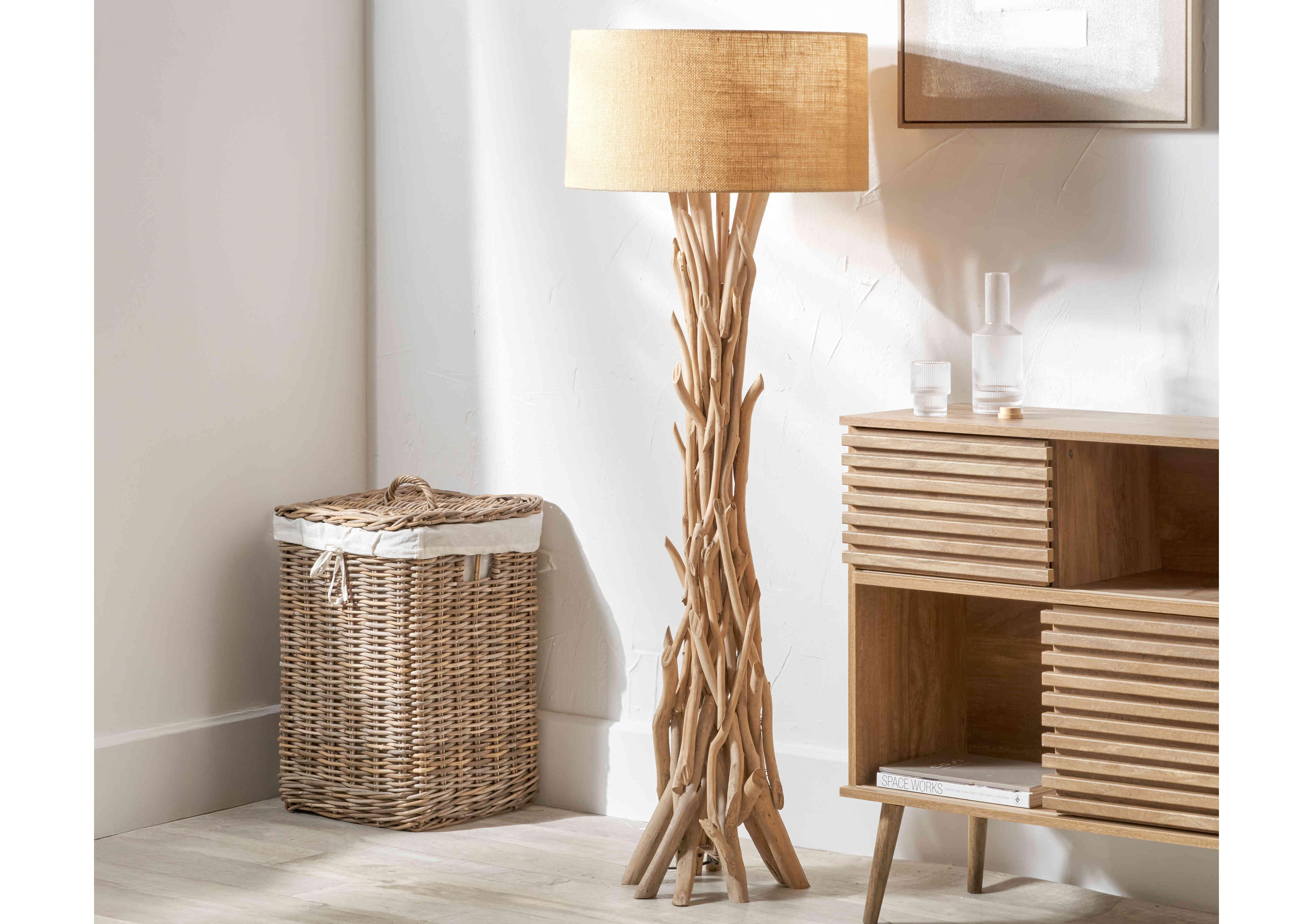 Derna Floor Lamp in  on Furniture Village