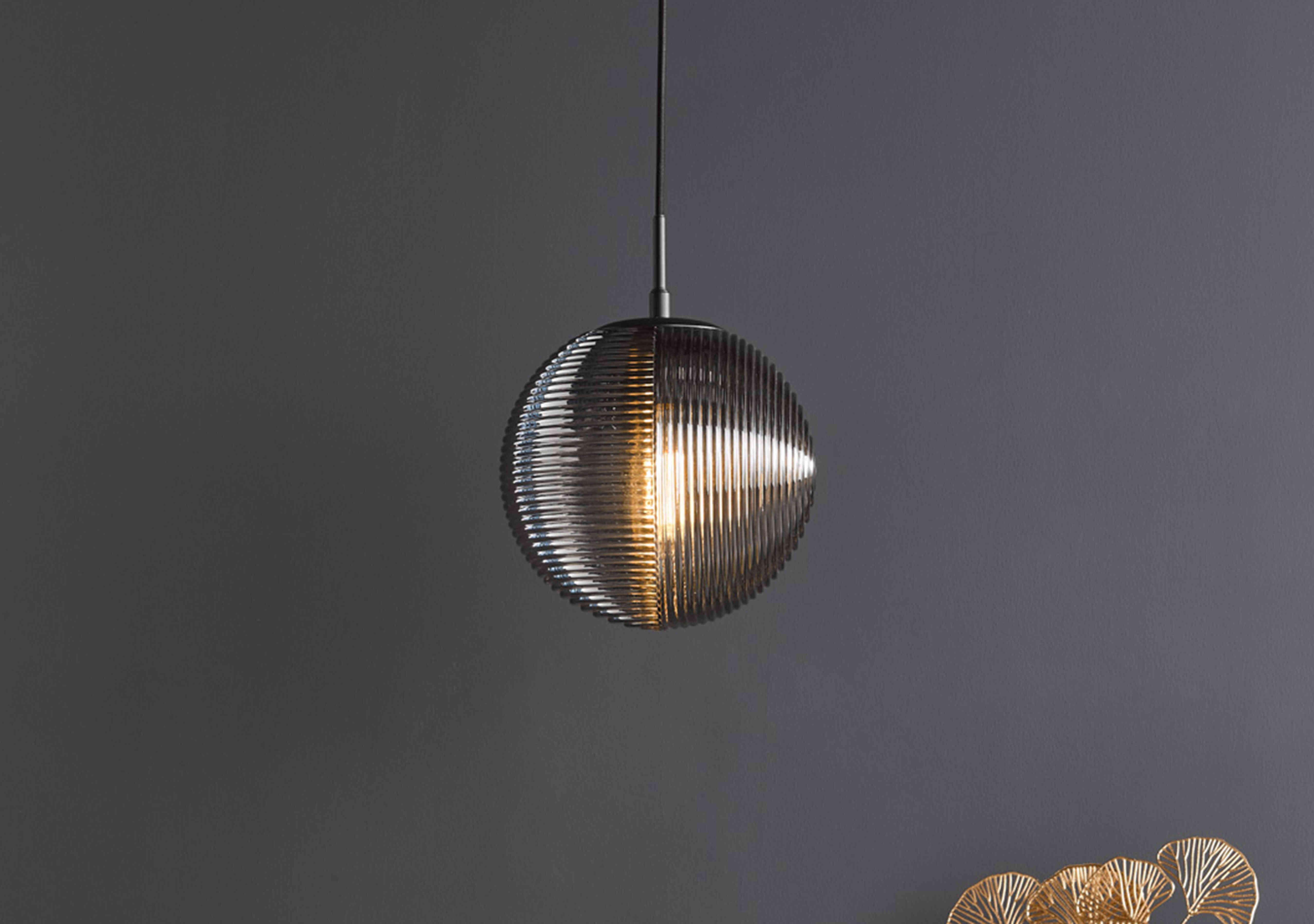 Dione Ball Ceiling Pendant in  on Furniture Village