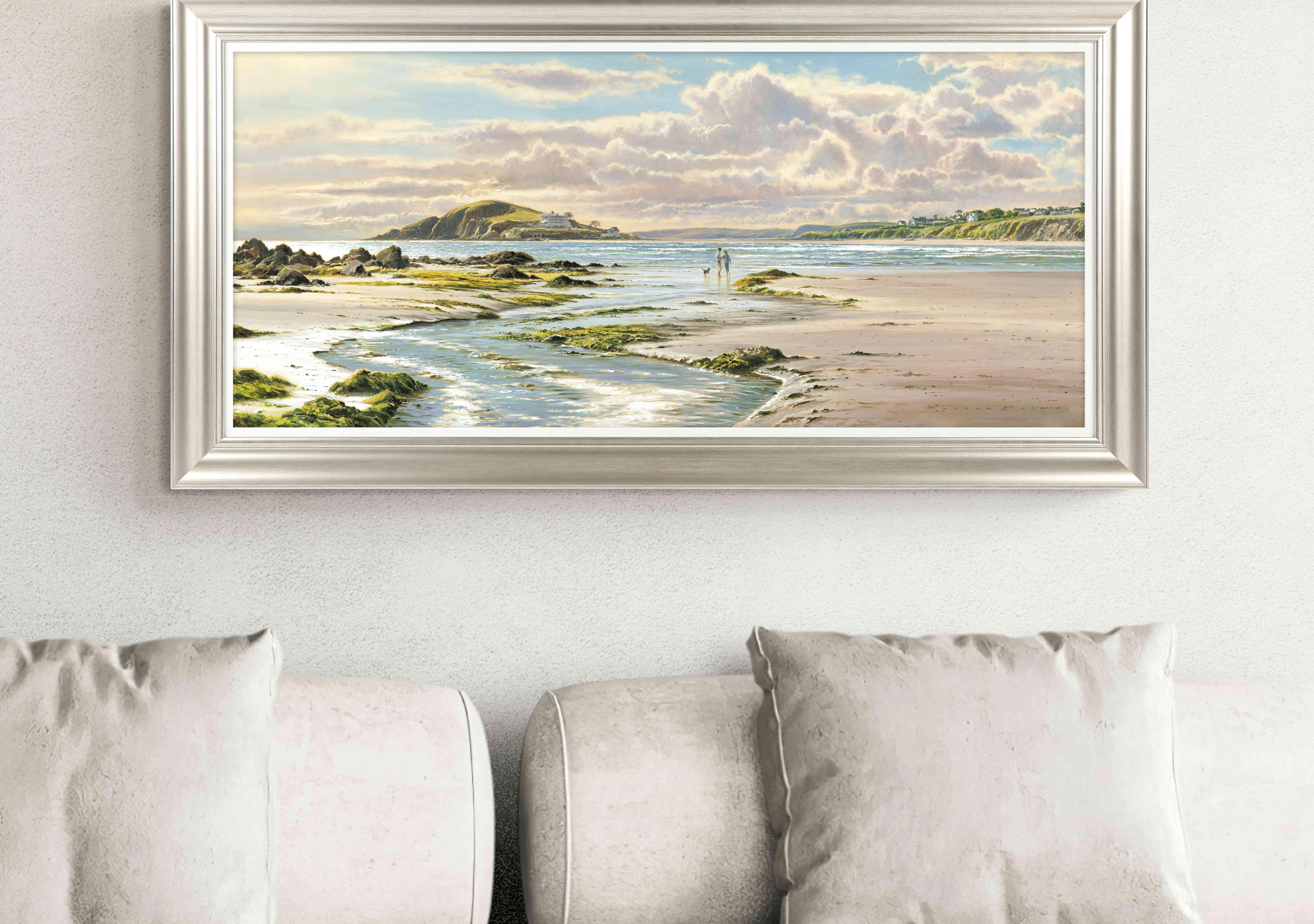 Distributaries Framed Picture in  on Furniture Village