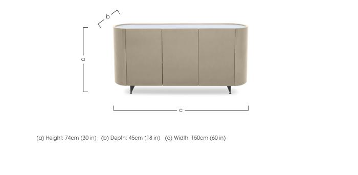Diva Sideboard in  on Furniture Village