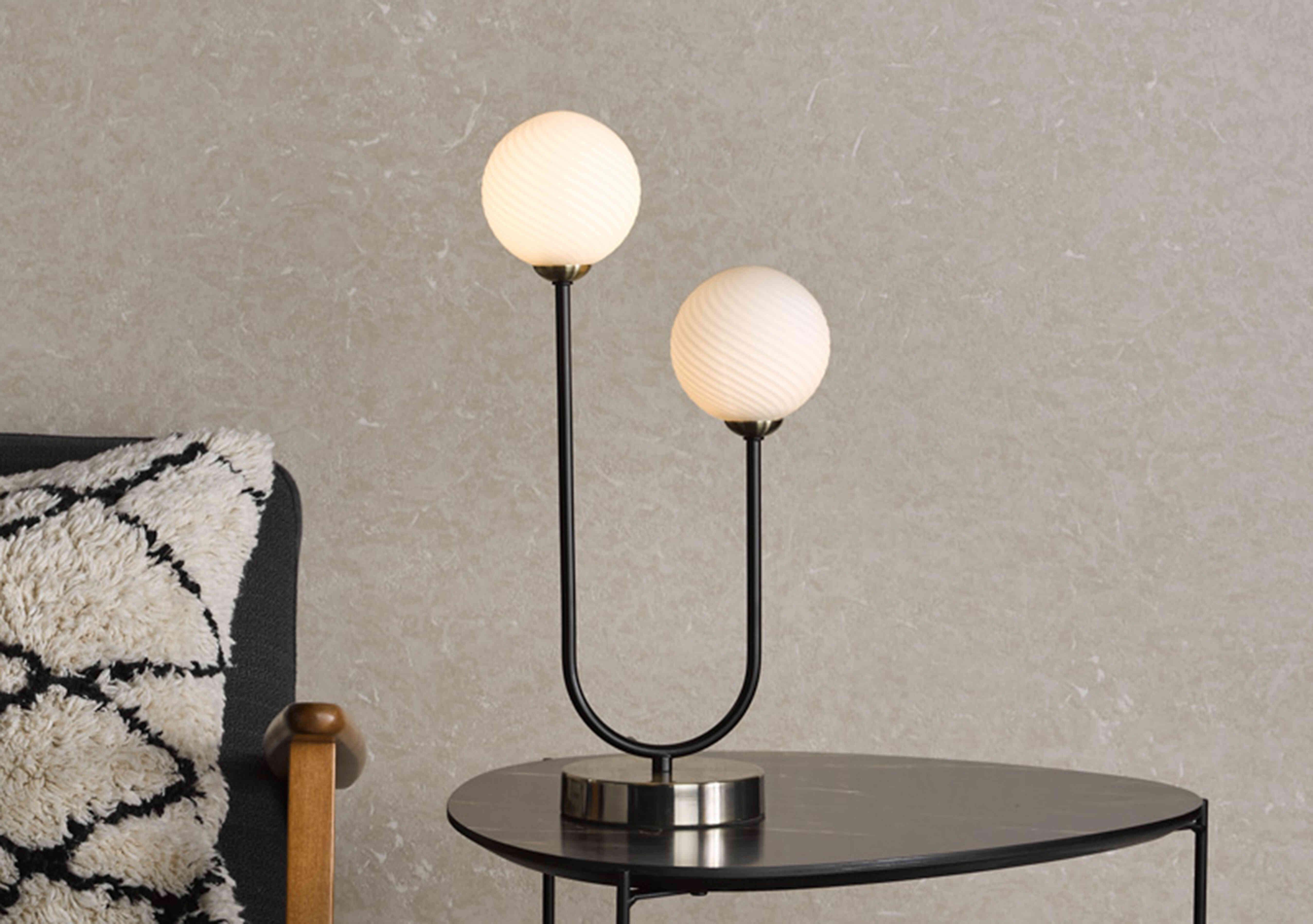 Dalia Table Lamp in  on Furniture Village