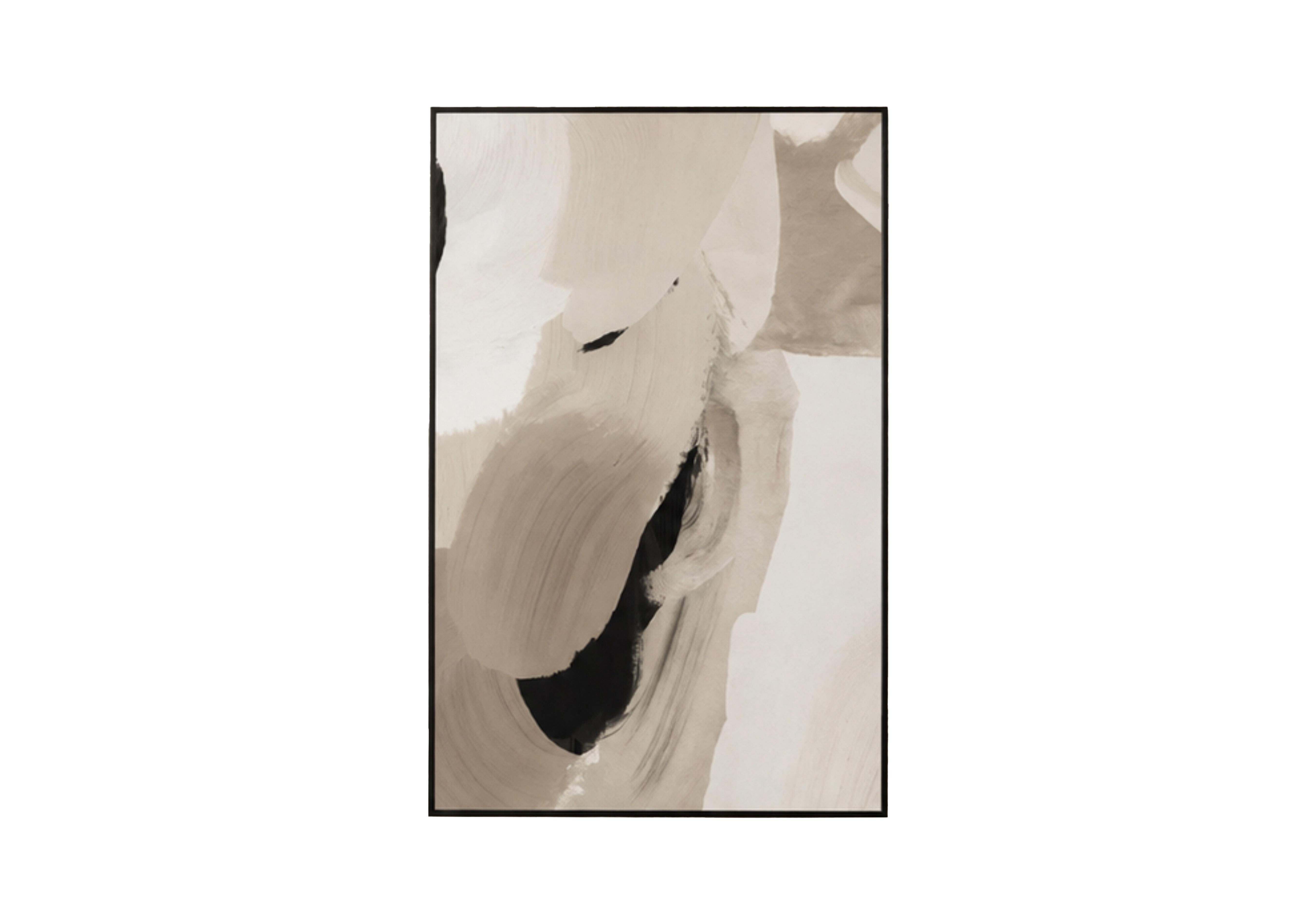 Dune 1 Framed Velvet Canvas in  on Furniture Village