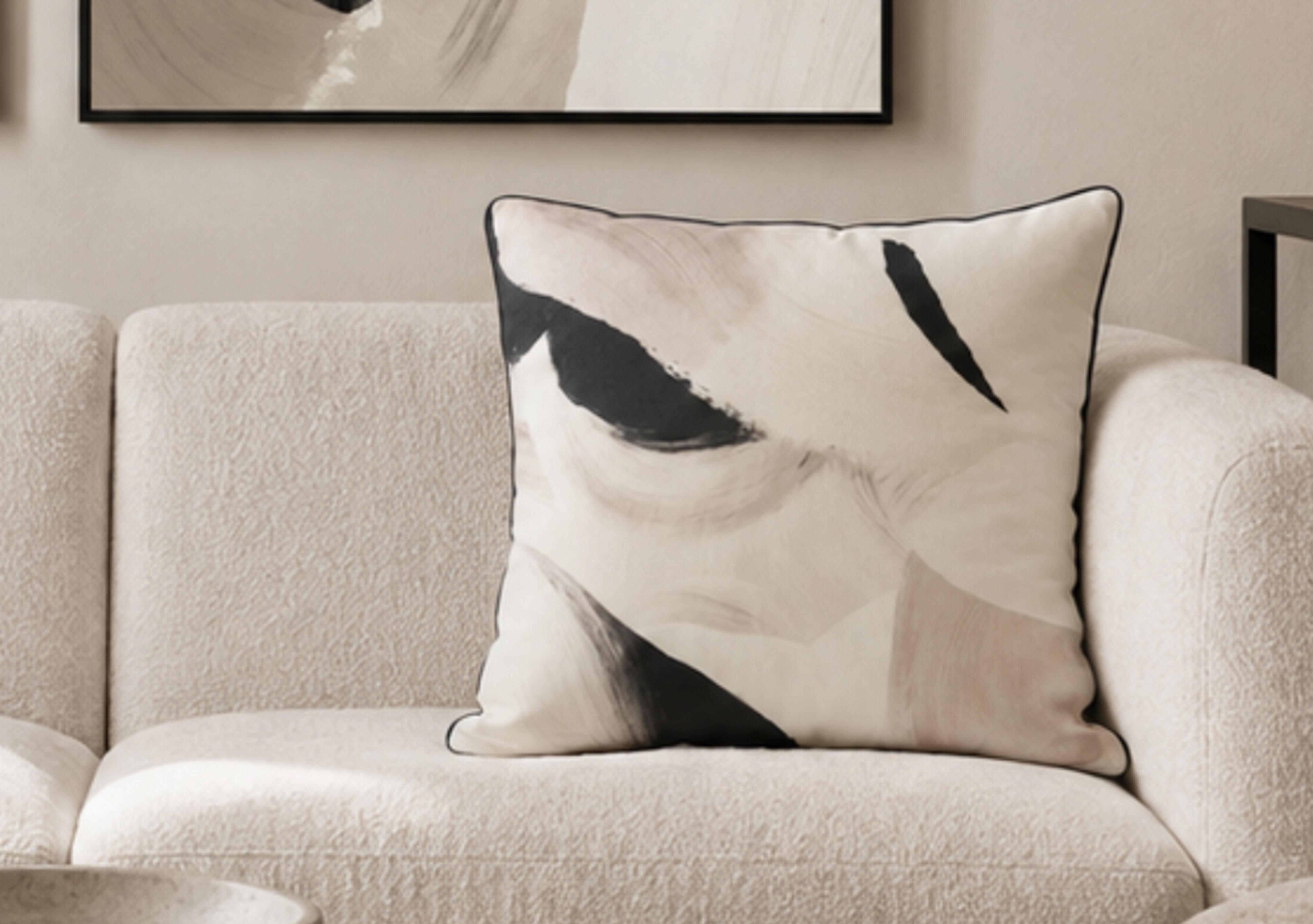 Dune Large Feather Cushion in  on Furniture Village