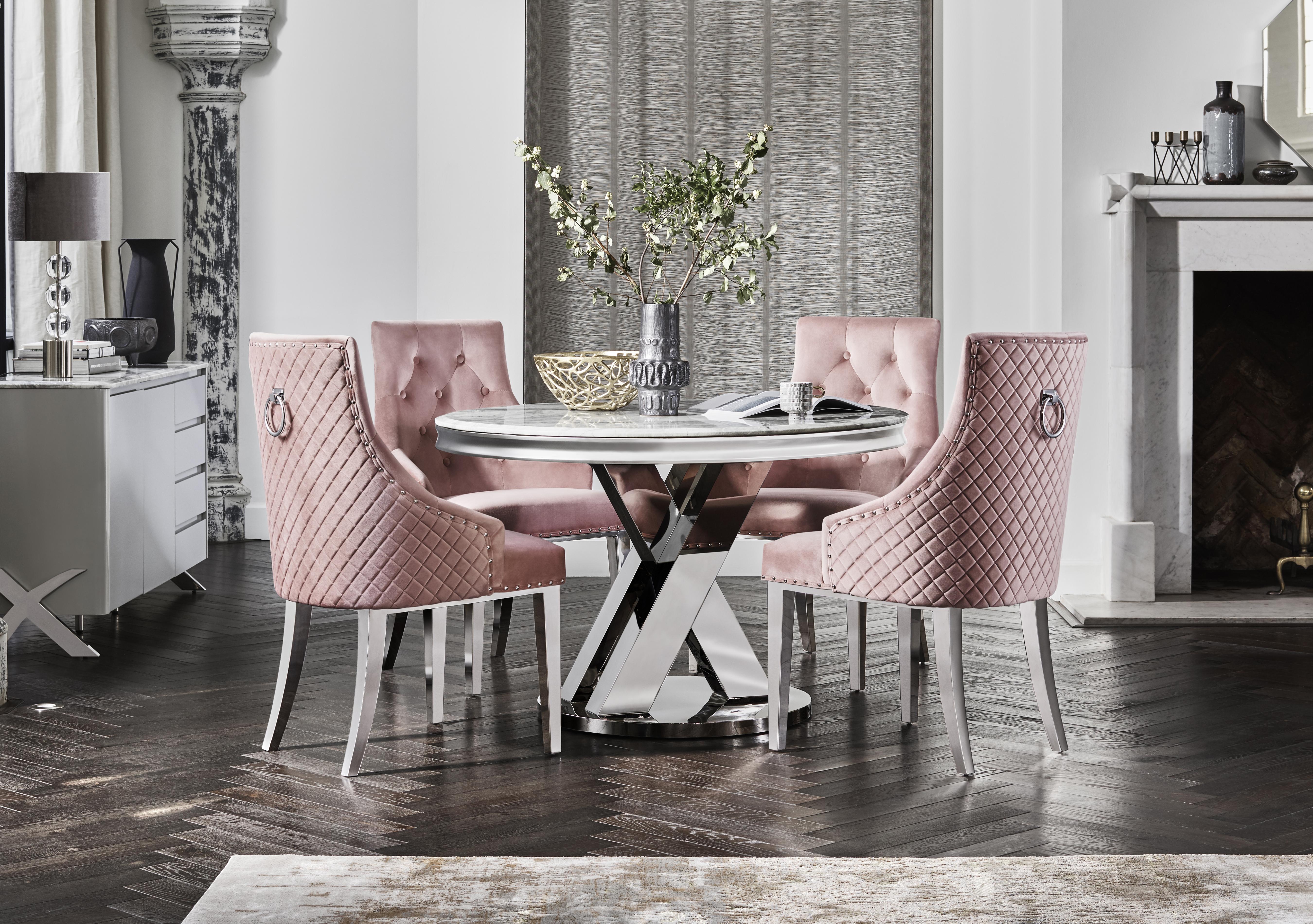 Dolce Round Dining Table in  on Furniture Village