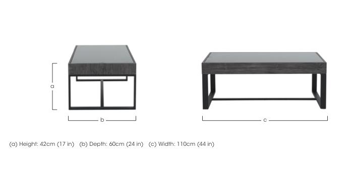 Ellis Coffee Table in  on Furniture Village