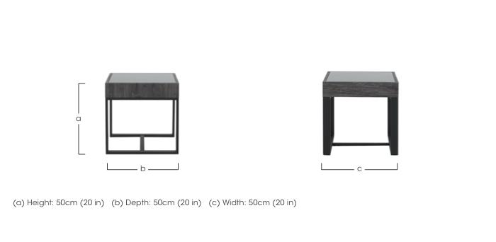 Ellis Lamp Table in  on Furniture Village