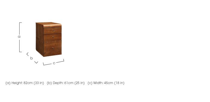 East Street 3 Drawer Set in  on Furniture Village
