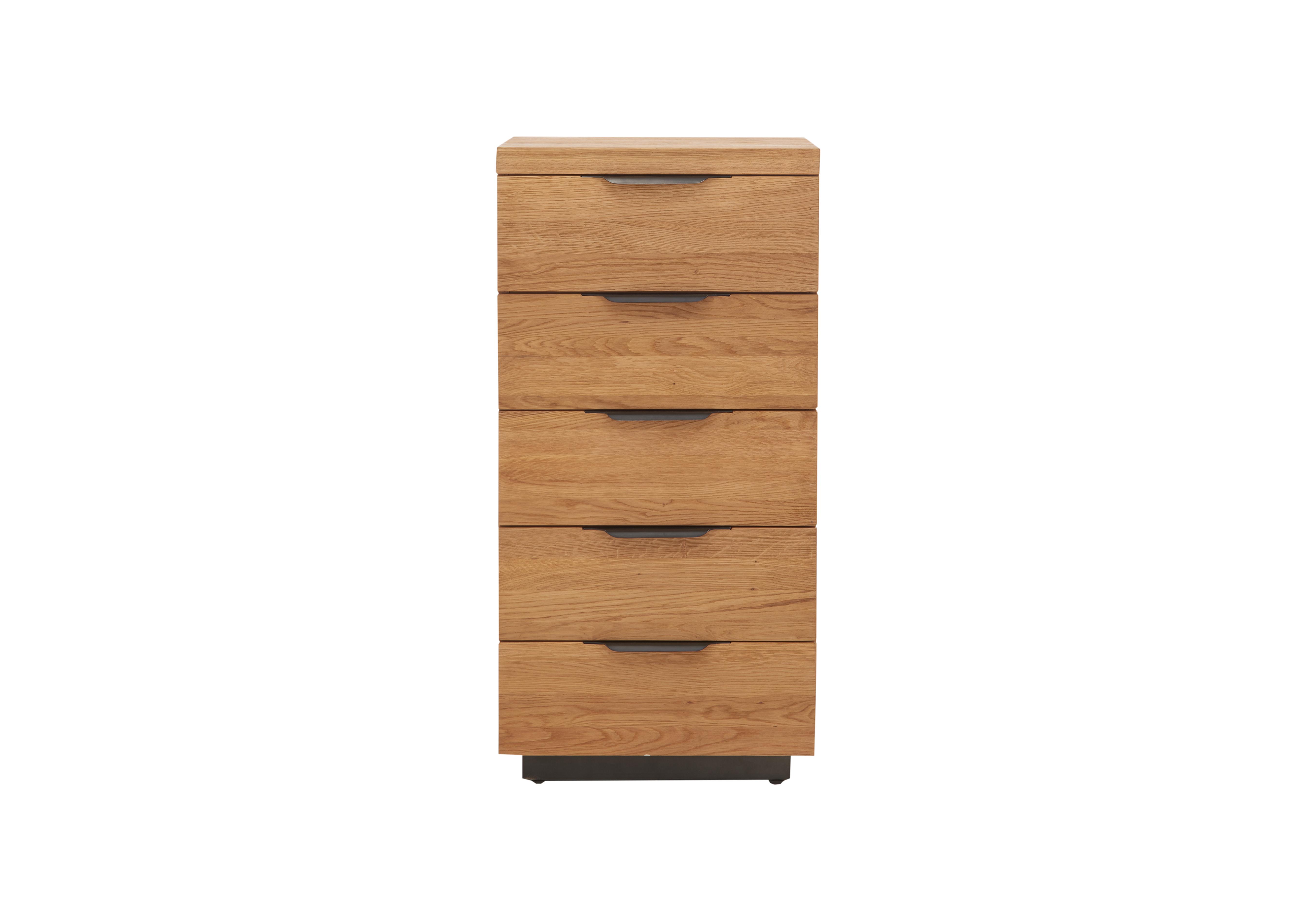 Earth 5 Drawer Narrow Chest of Drawers in  on Furniture Village