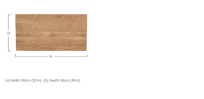 Earth Straight Edge Dining Extension Leaf in  on Furniture Village