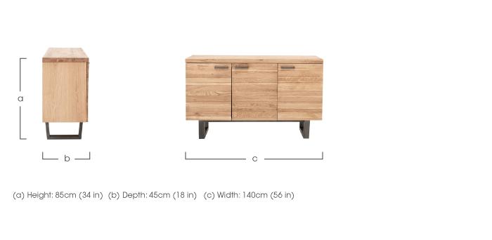 Earth Large Sideboard in  on Furniture Village