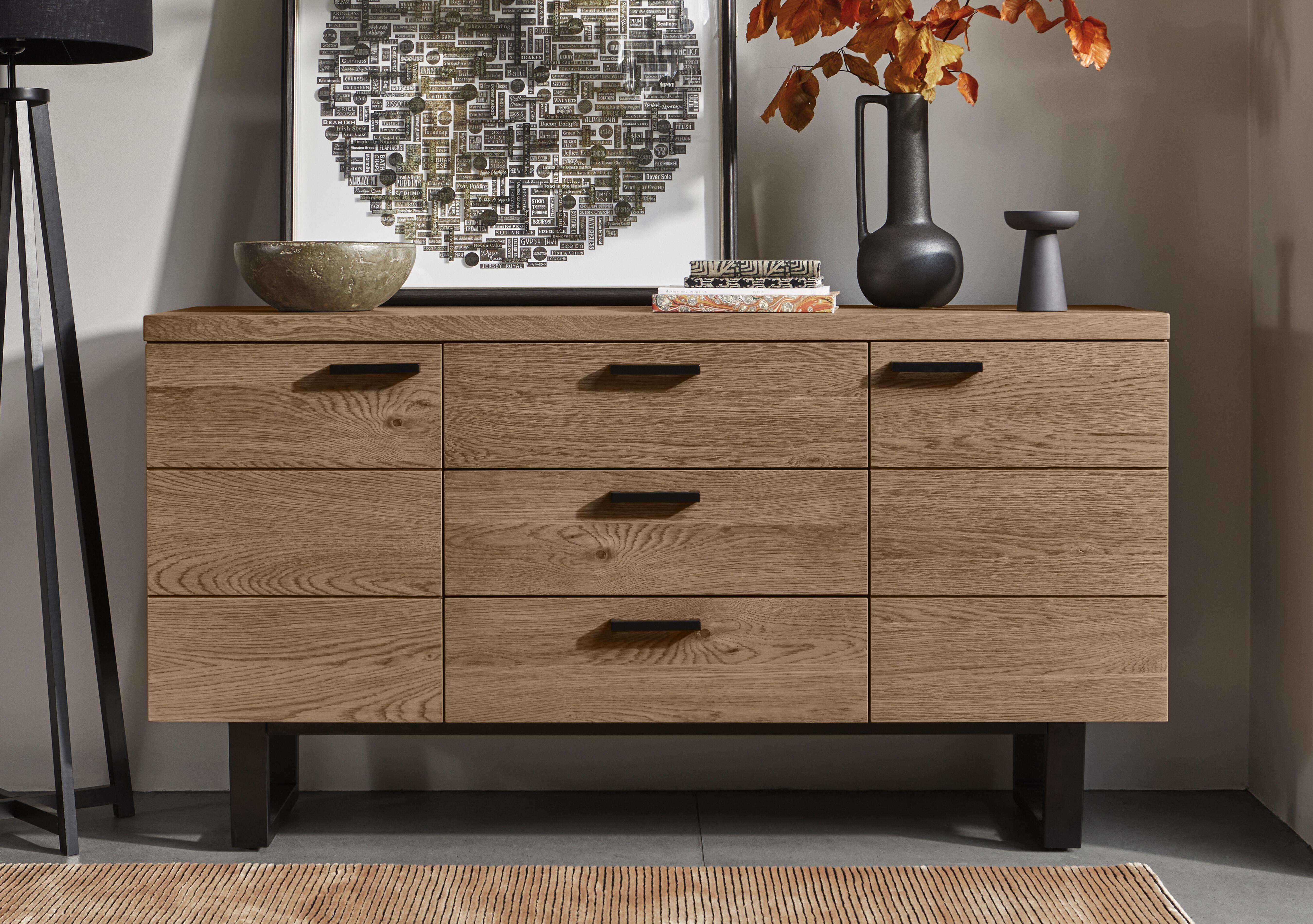 Earth 2 Door 3 Drawer Sideboard in  on Furniture Village