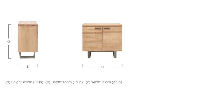 Earth Small Sideboard in  on Furniture Village