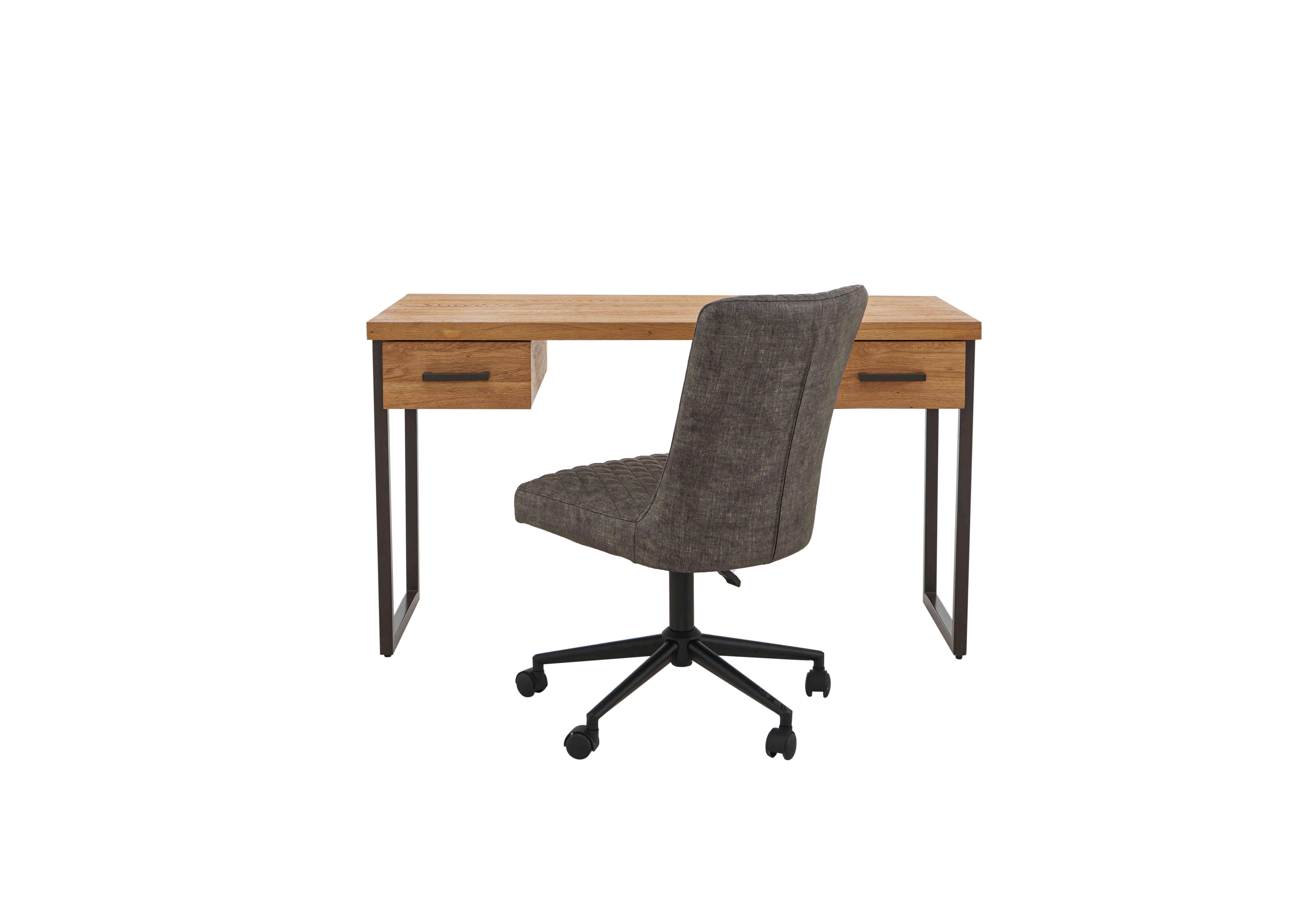 Earth Desk with Drawers and Office Chair in  on Furniture Village
