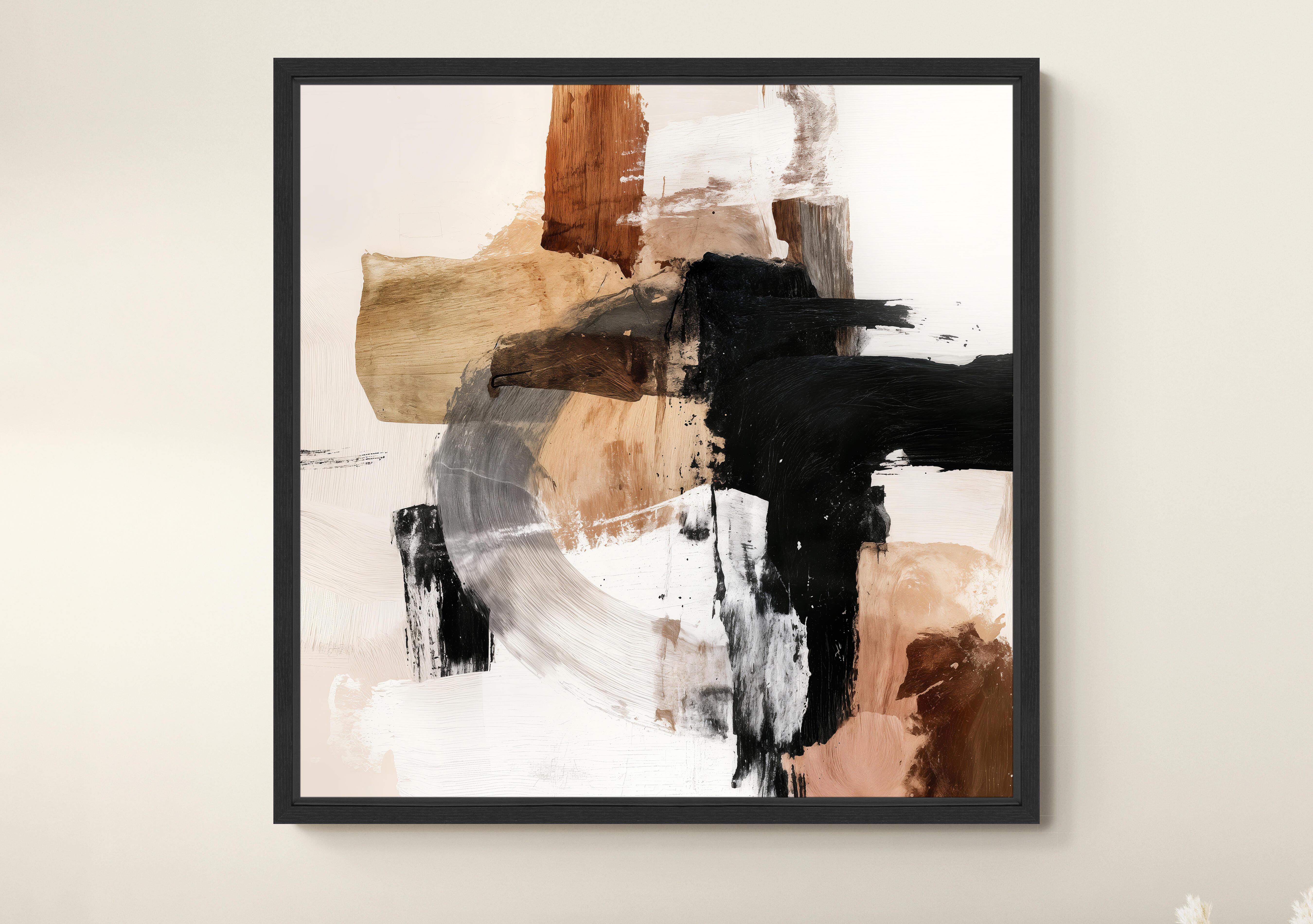 Elemental Drift 1 Framed Picture in  on Furniture Village
