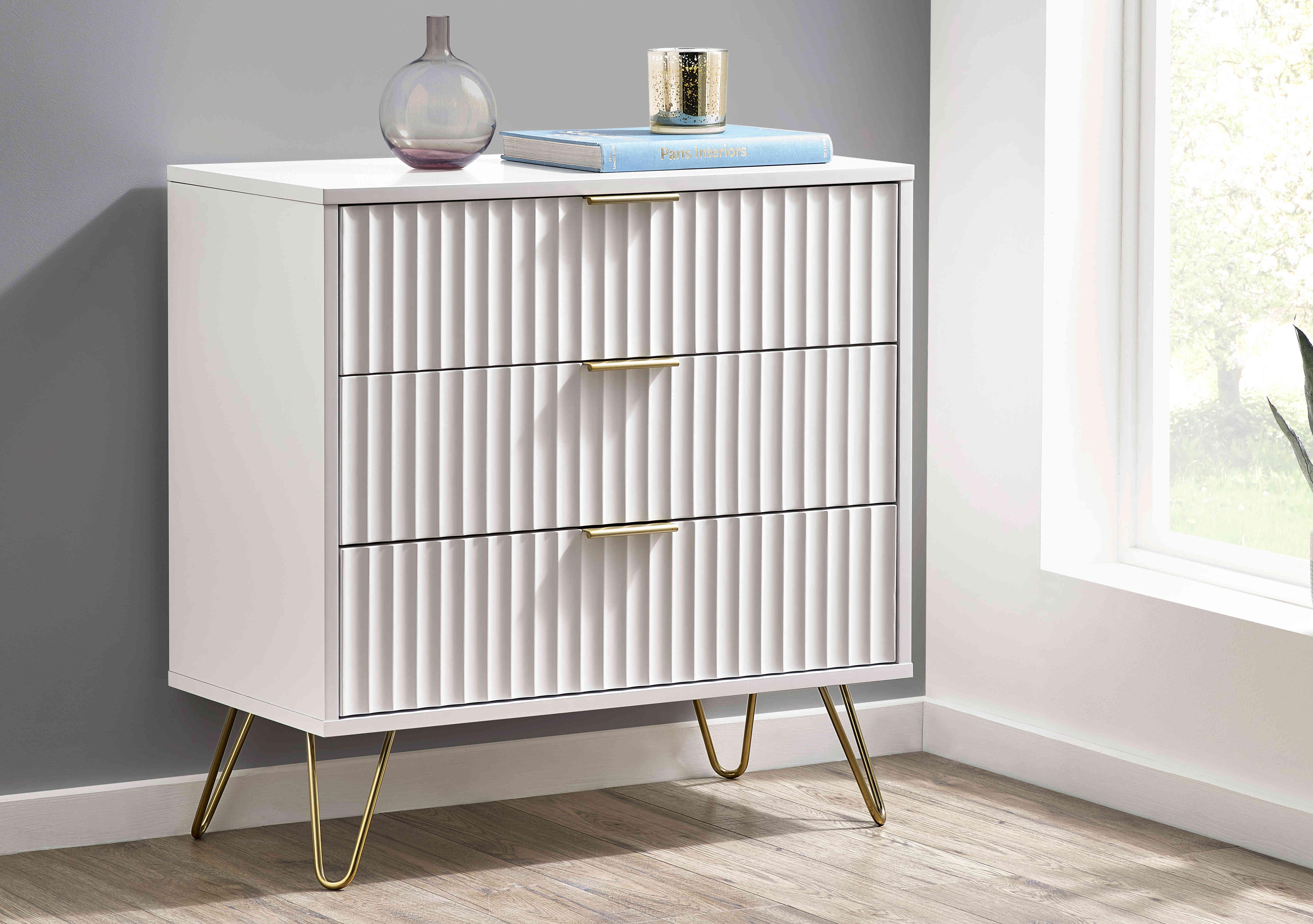 Elia 3 Drawer Chest in  on Furniture Village
