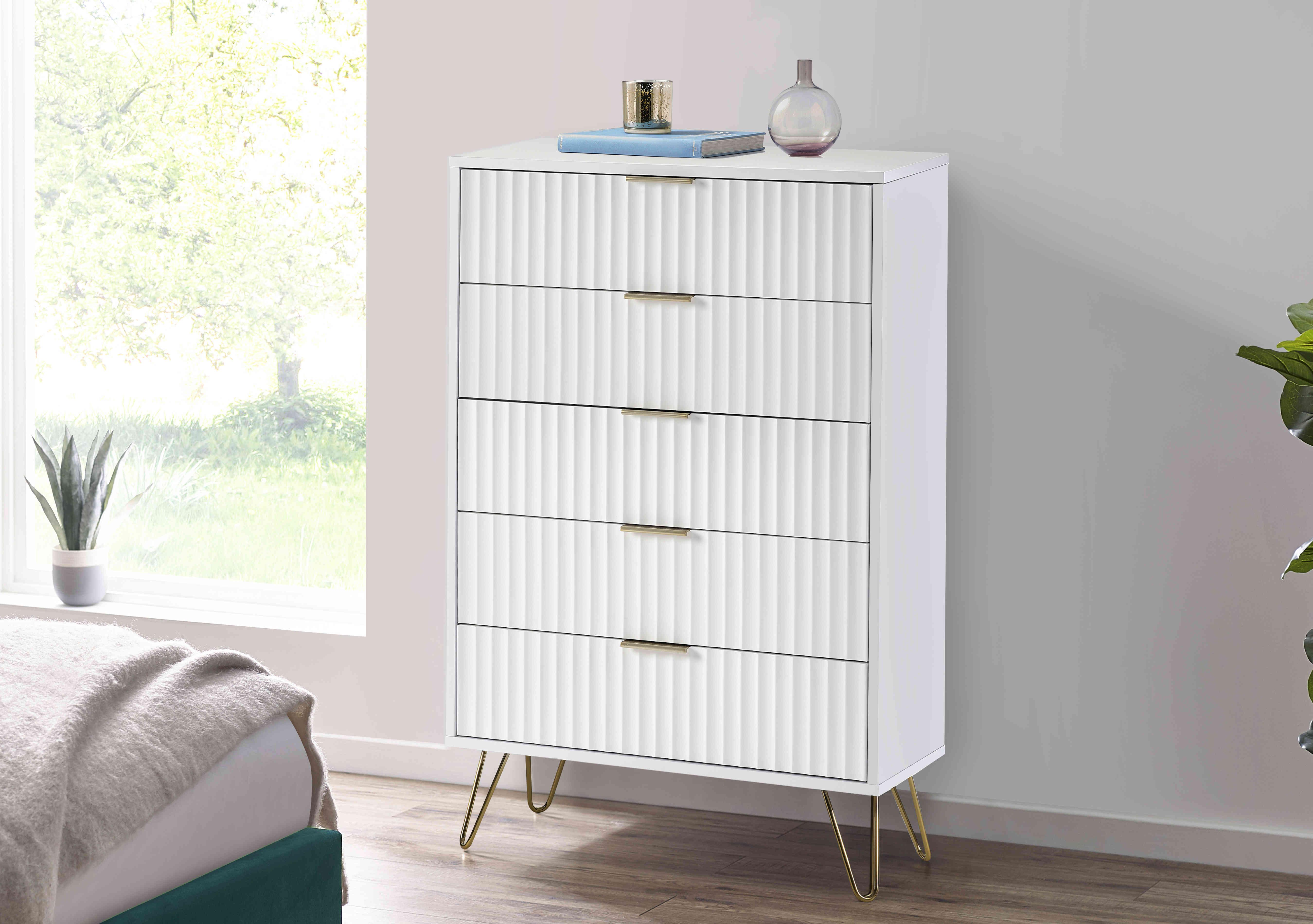 Elia 5 Drawer Chest in  on Furniture Village