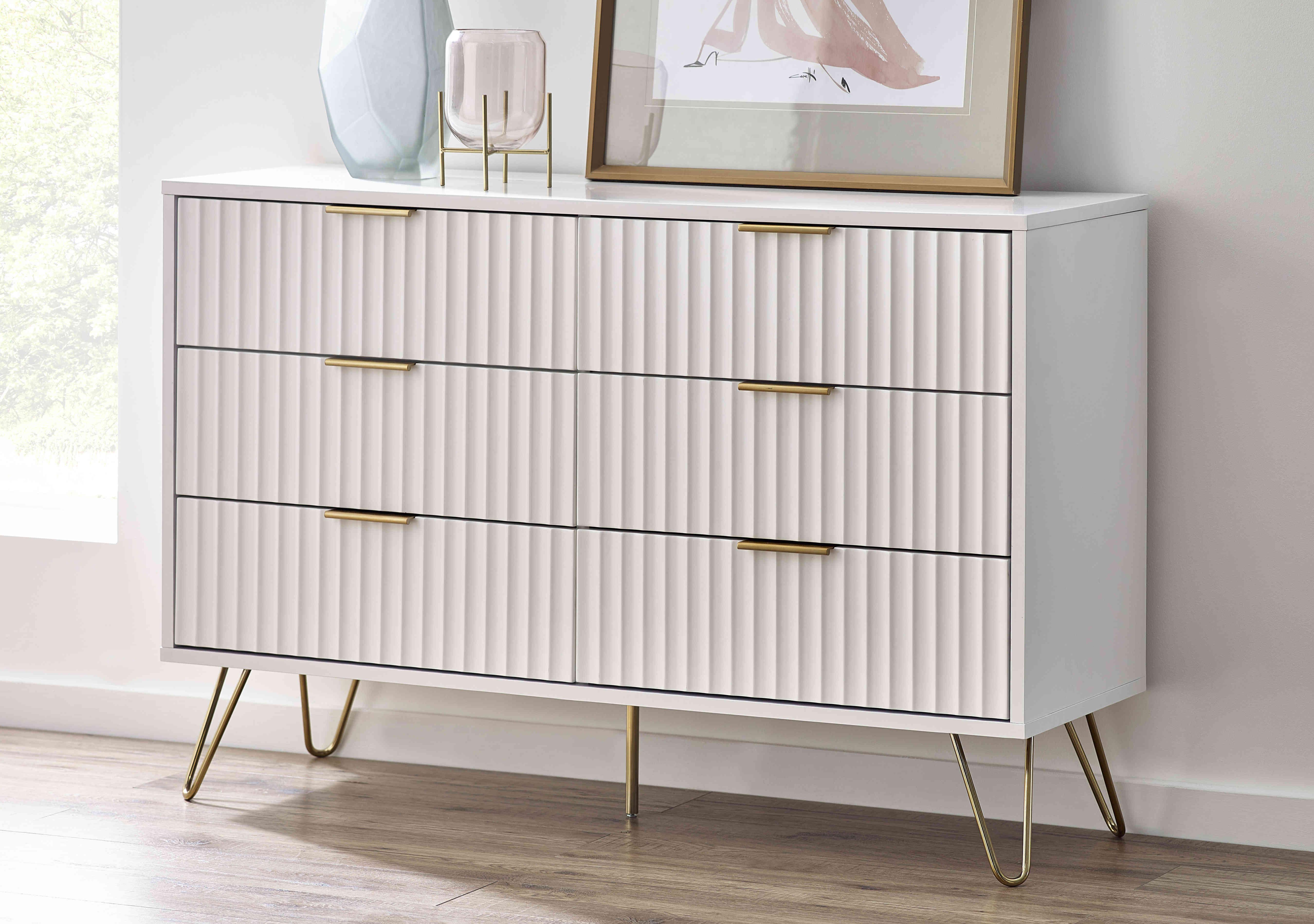 Elia 6 Drawer Chest in  on Furniture Village