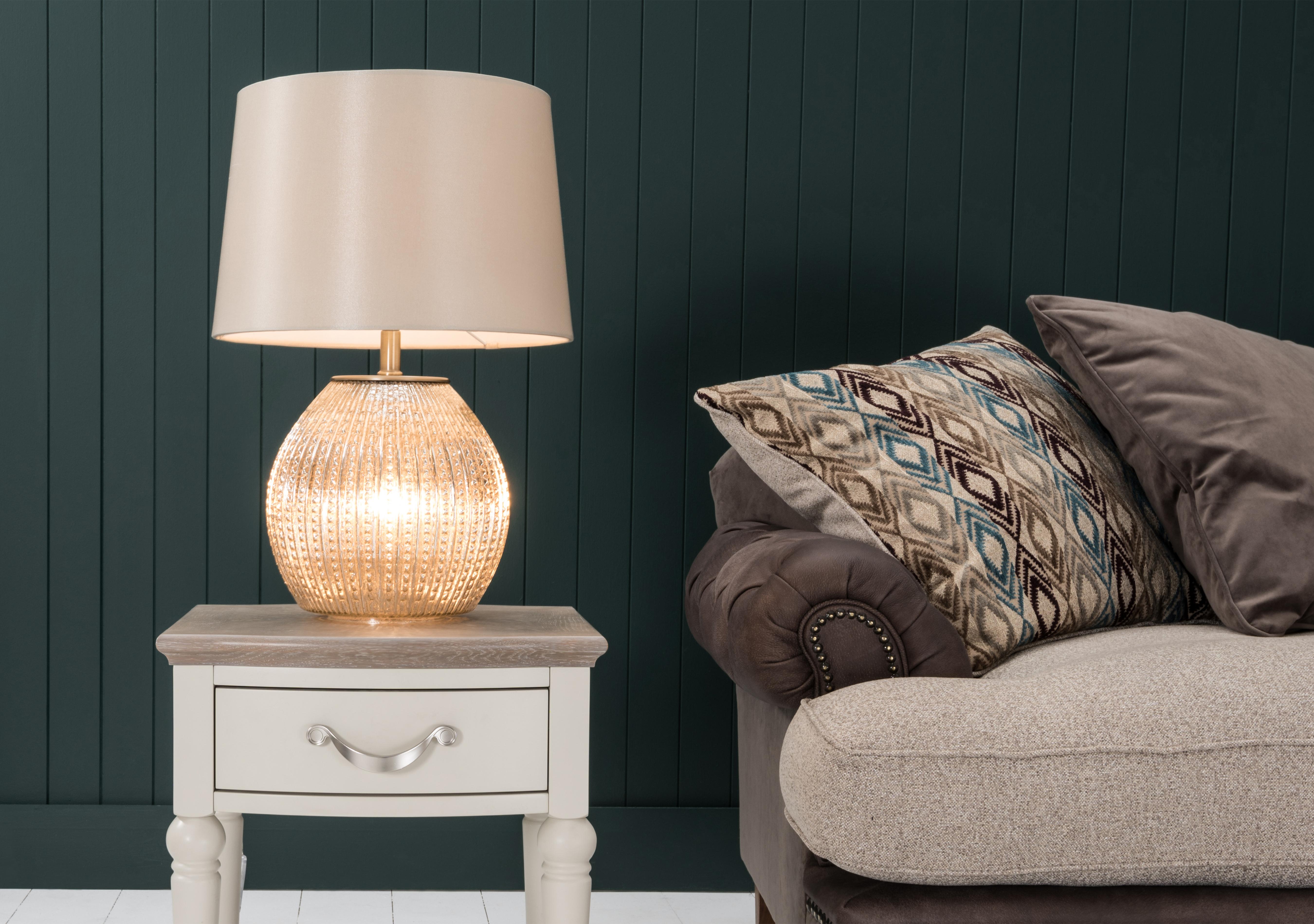 Elena Table Lamp in  on Furniture Village