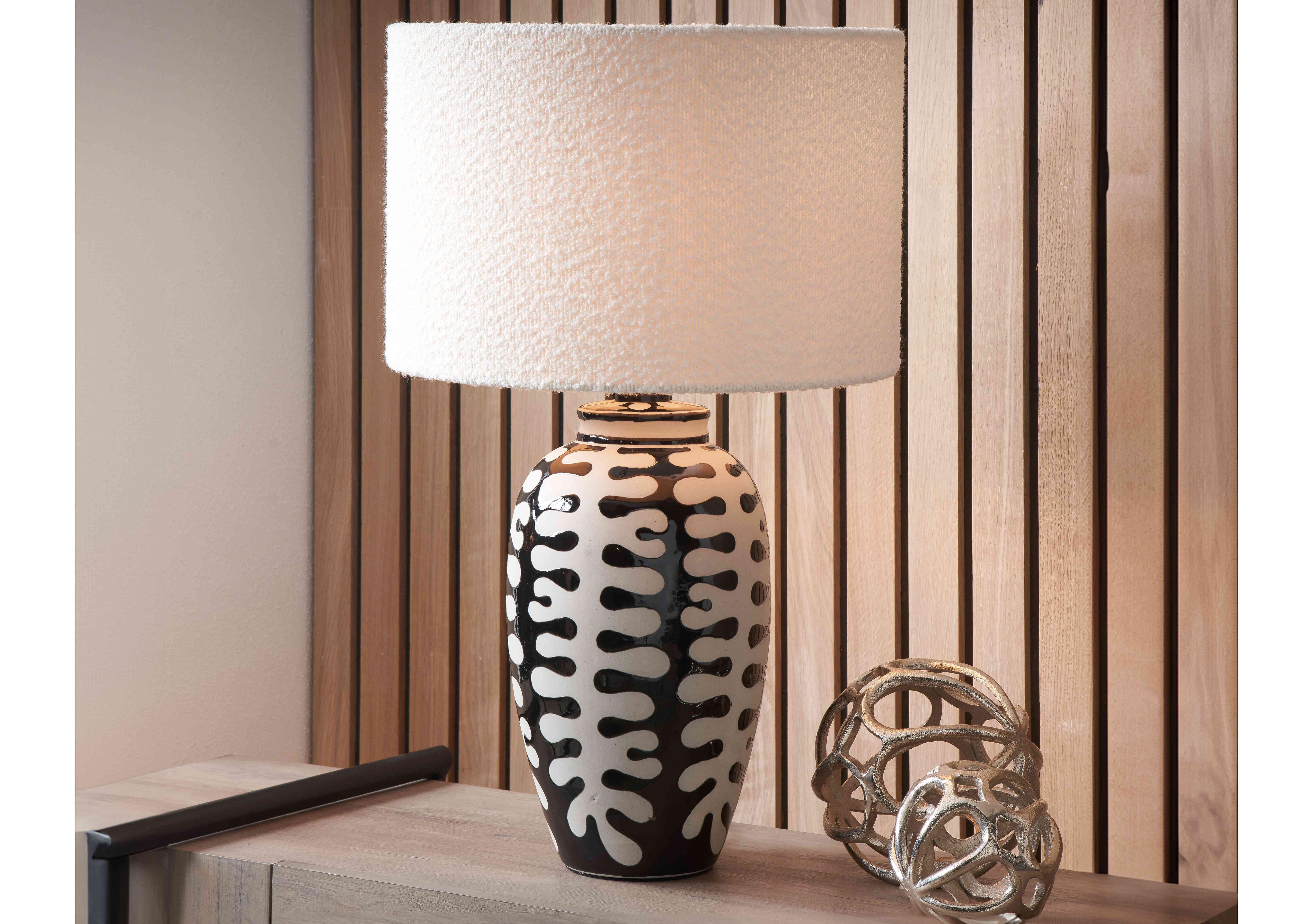 Elodie Table Lamp in  on Furniture Village