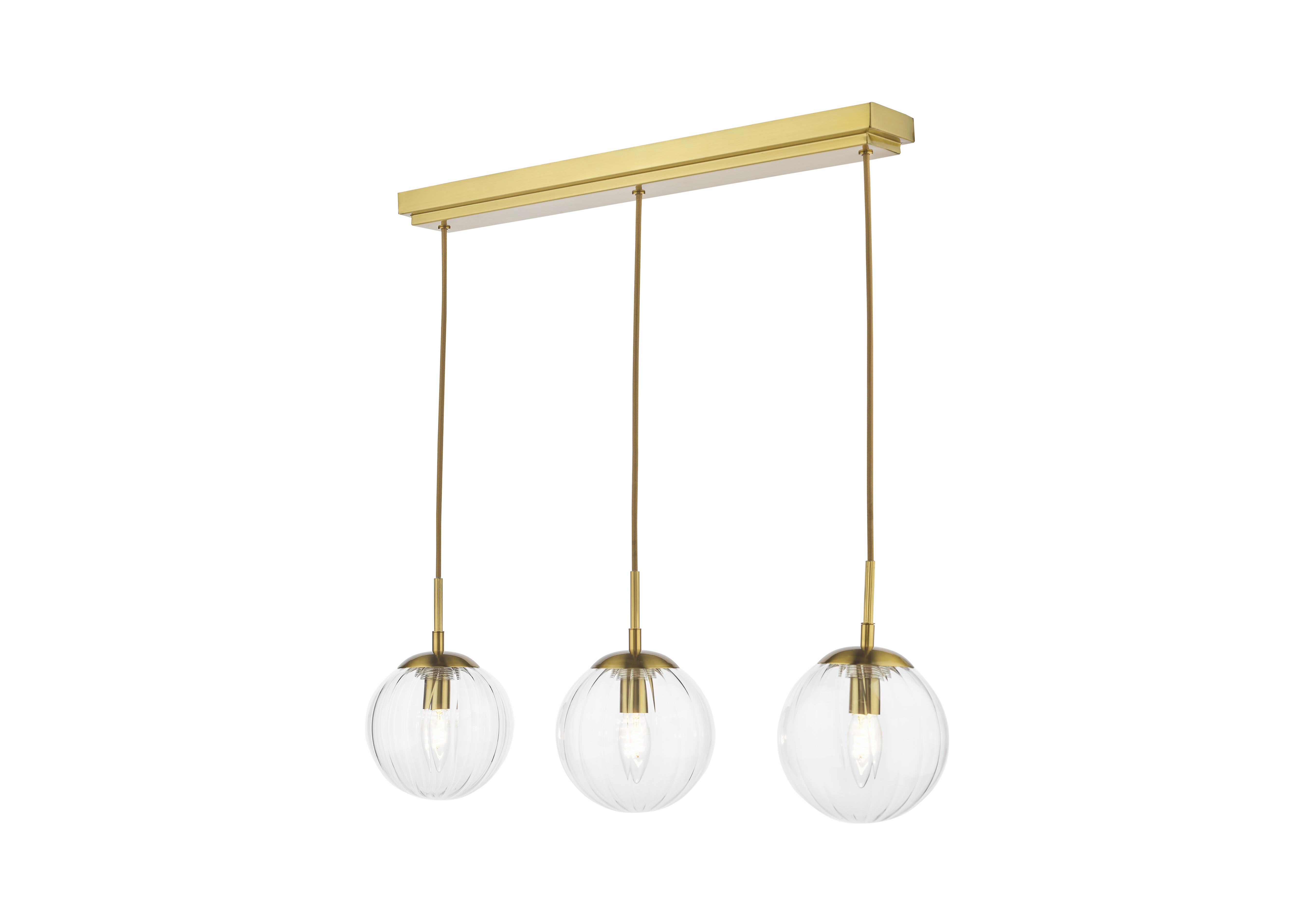 Elowyn 3 Light Bar Pendant in  on Furniture Village