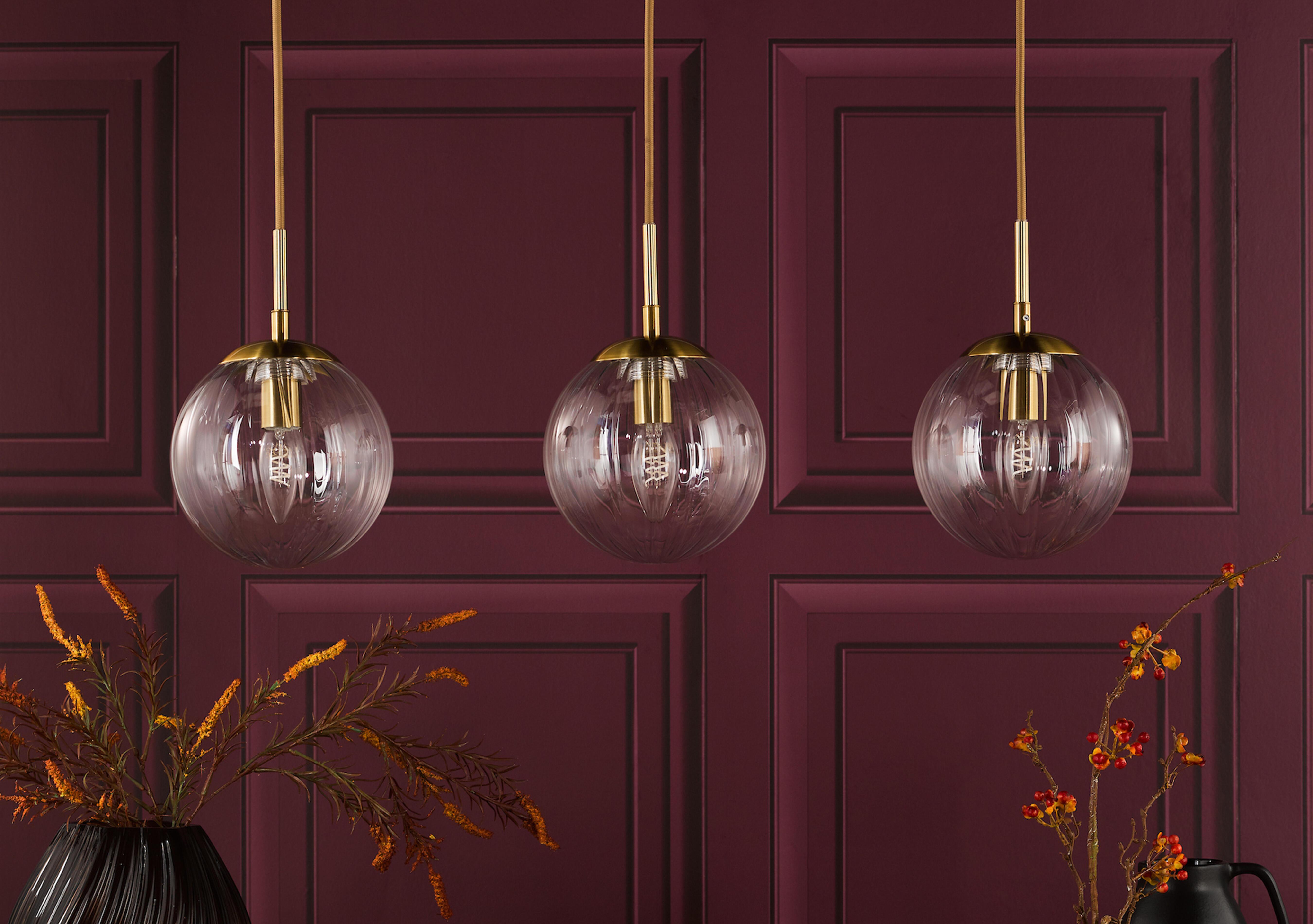 Elowyn 3 Light Bar Pendant in  on Furniture Village