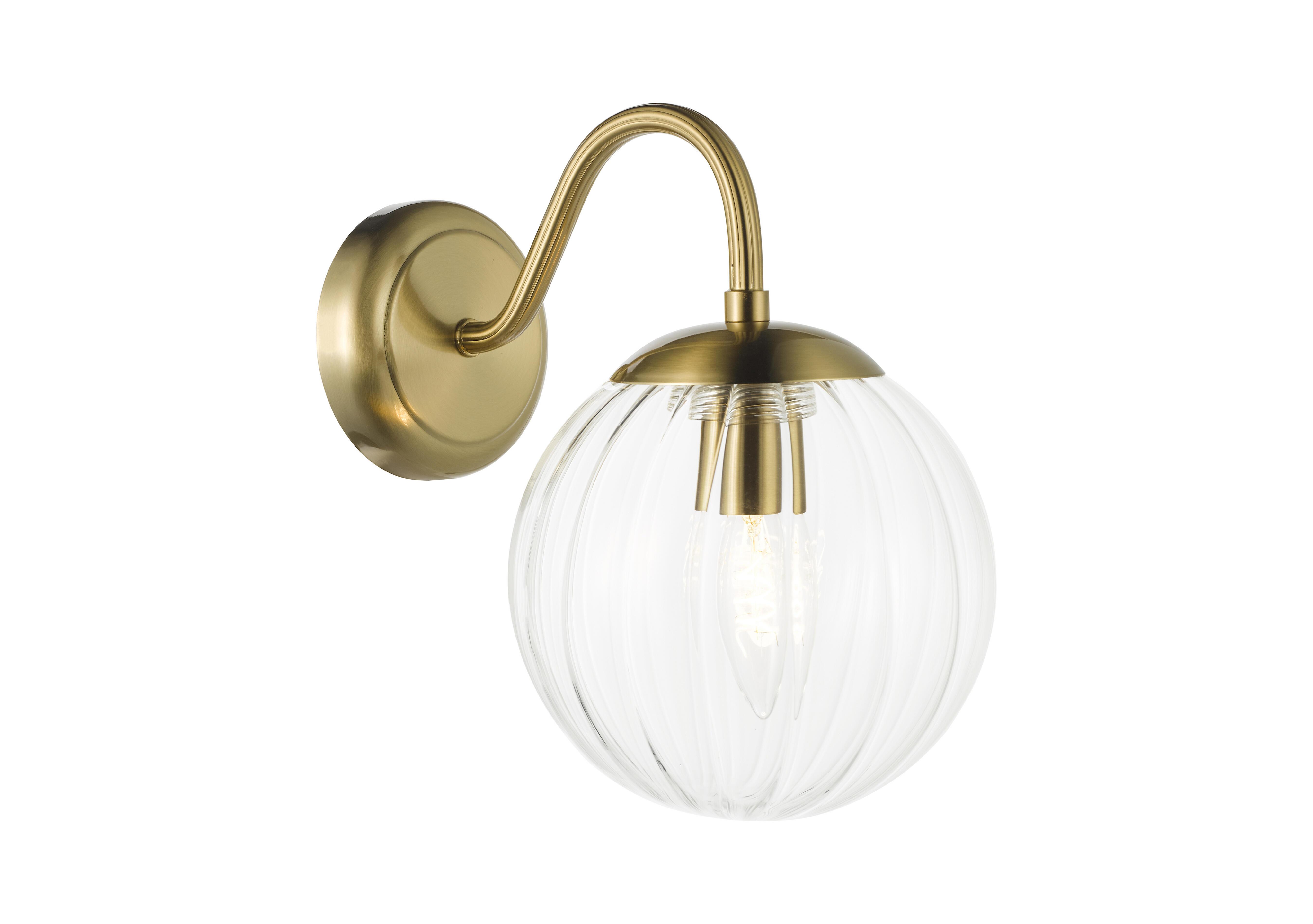 Elowyn 1 Light Wall Light in  on Furniture Village